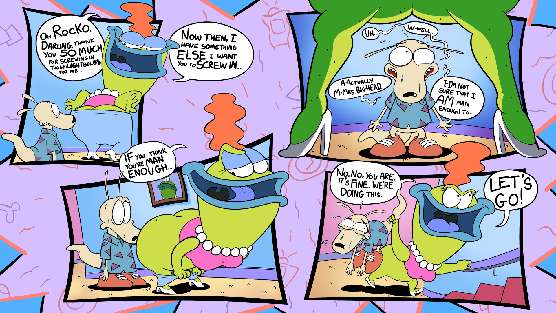 Man Enough porn comic picture 3