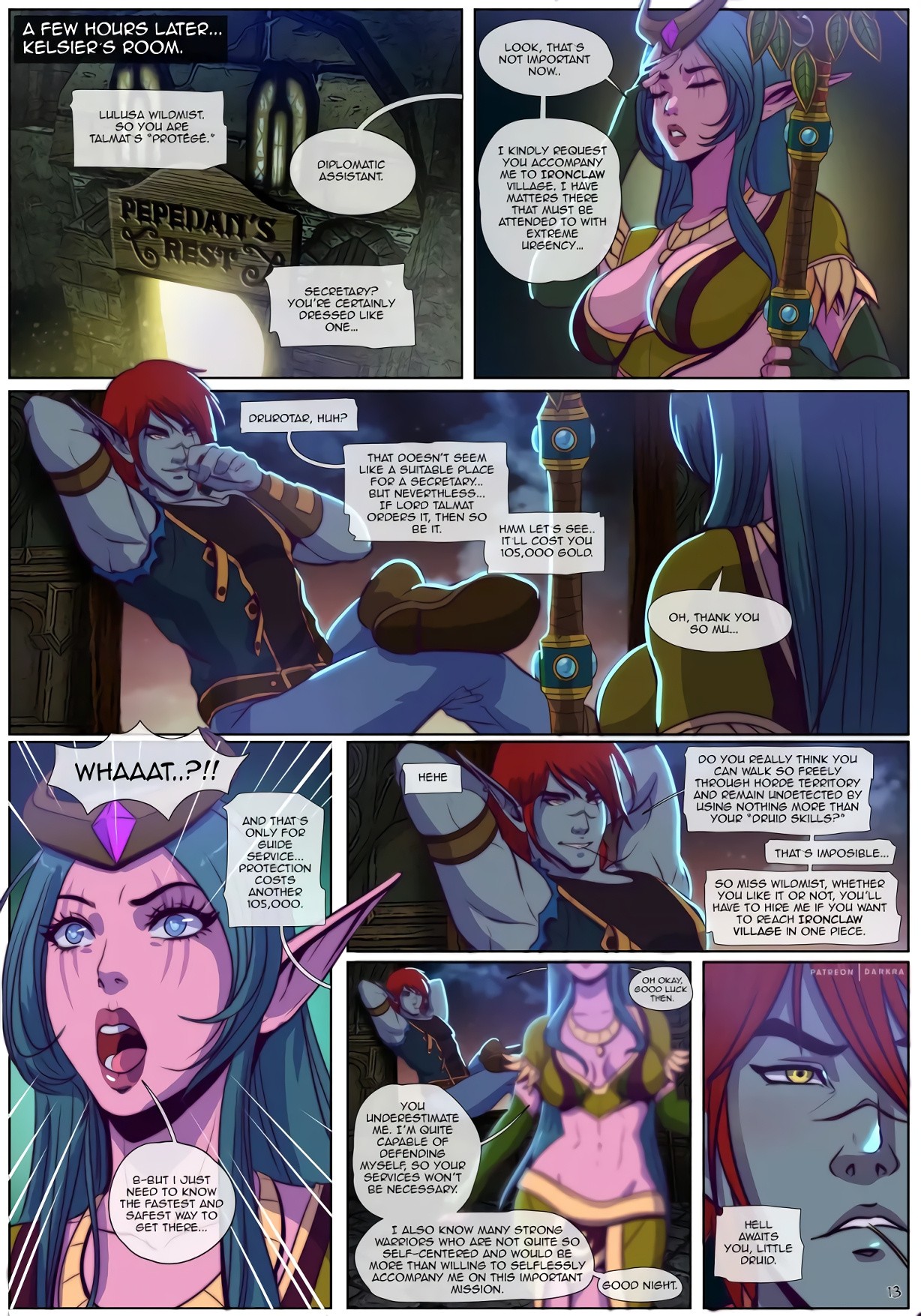 Mark of the Wild porn comic picture 14