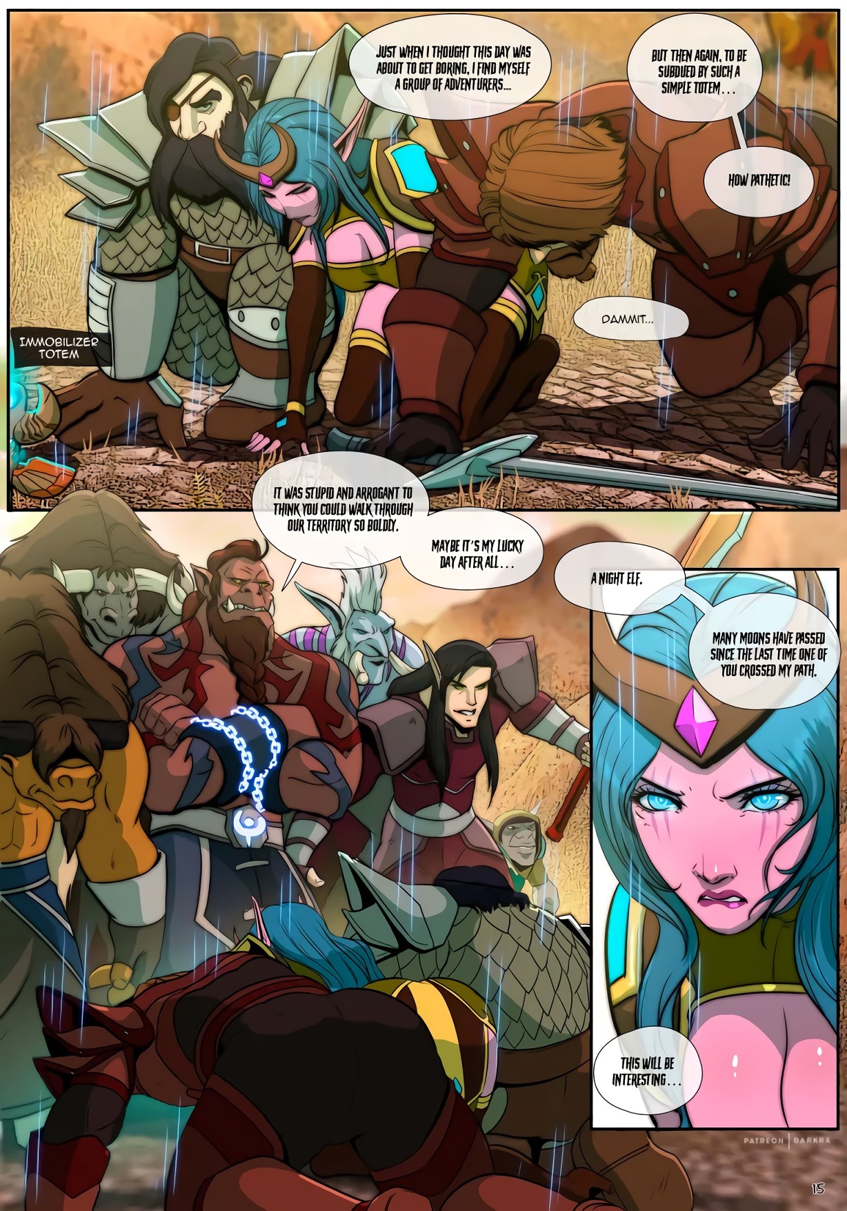 Mark of the Wild porn comic picture 16