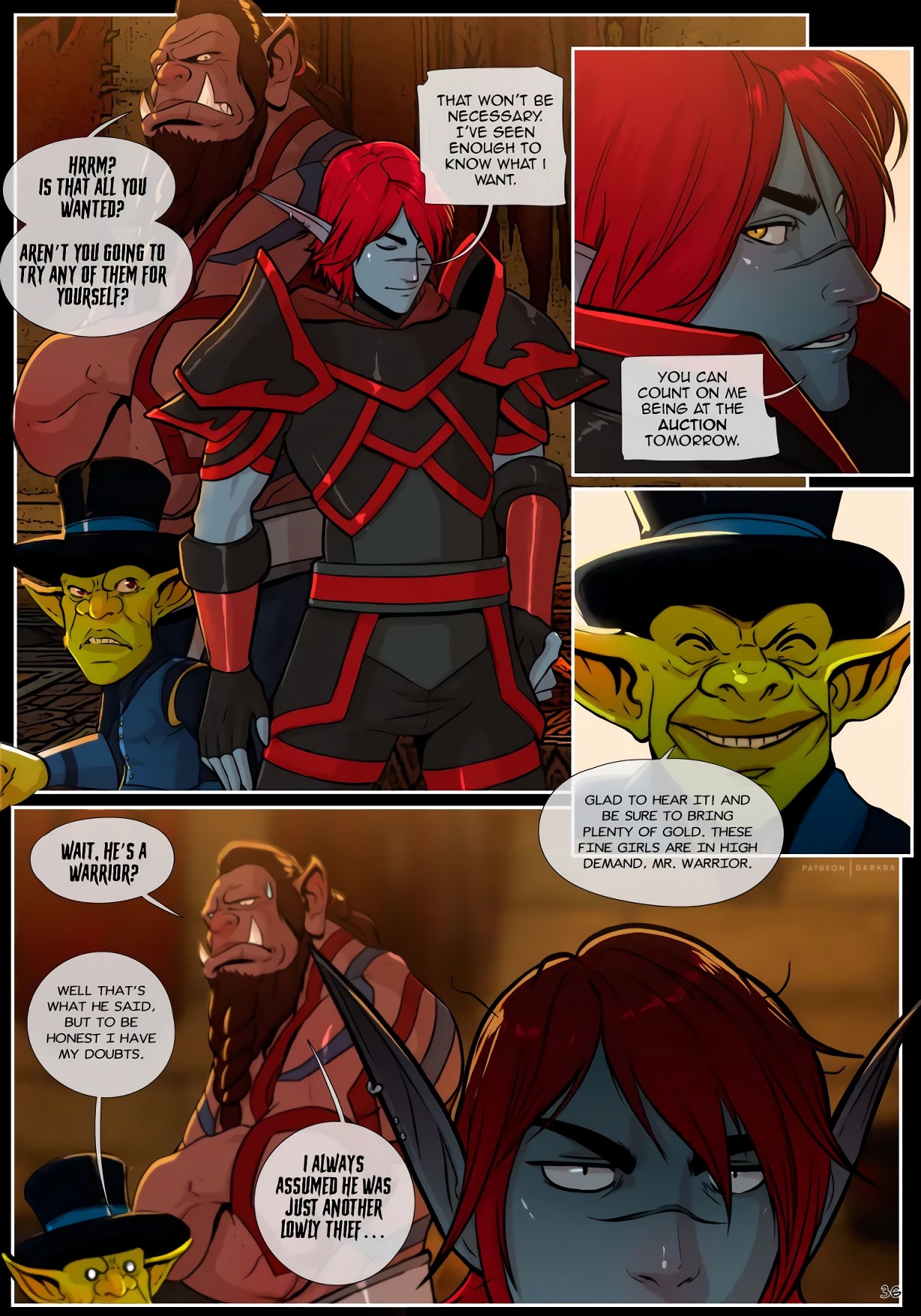 Mark of the Wild porn comic picture 37