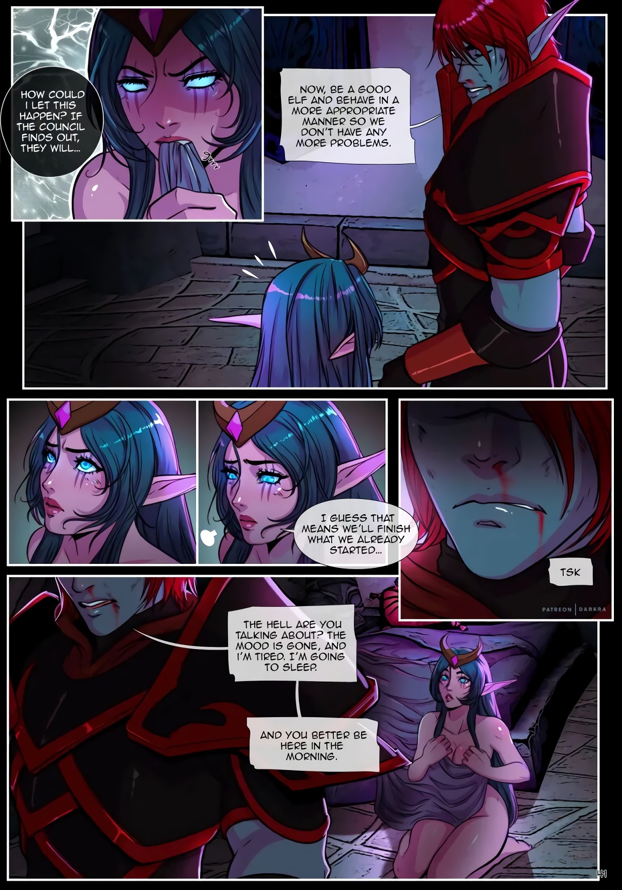 Mark of the Wild porn comic picture 42