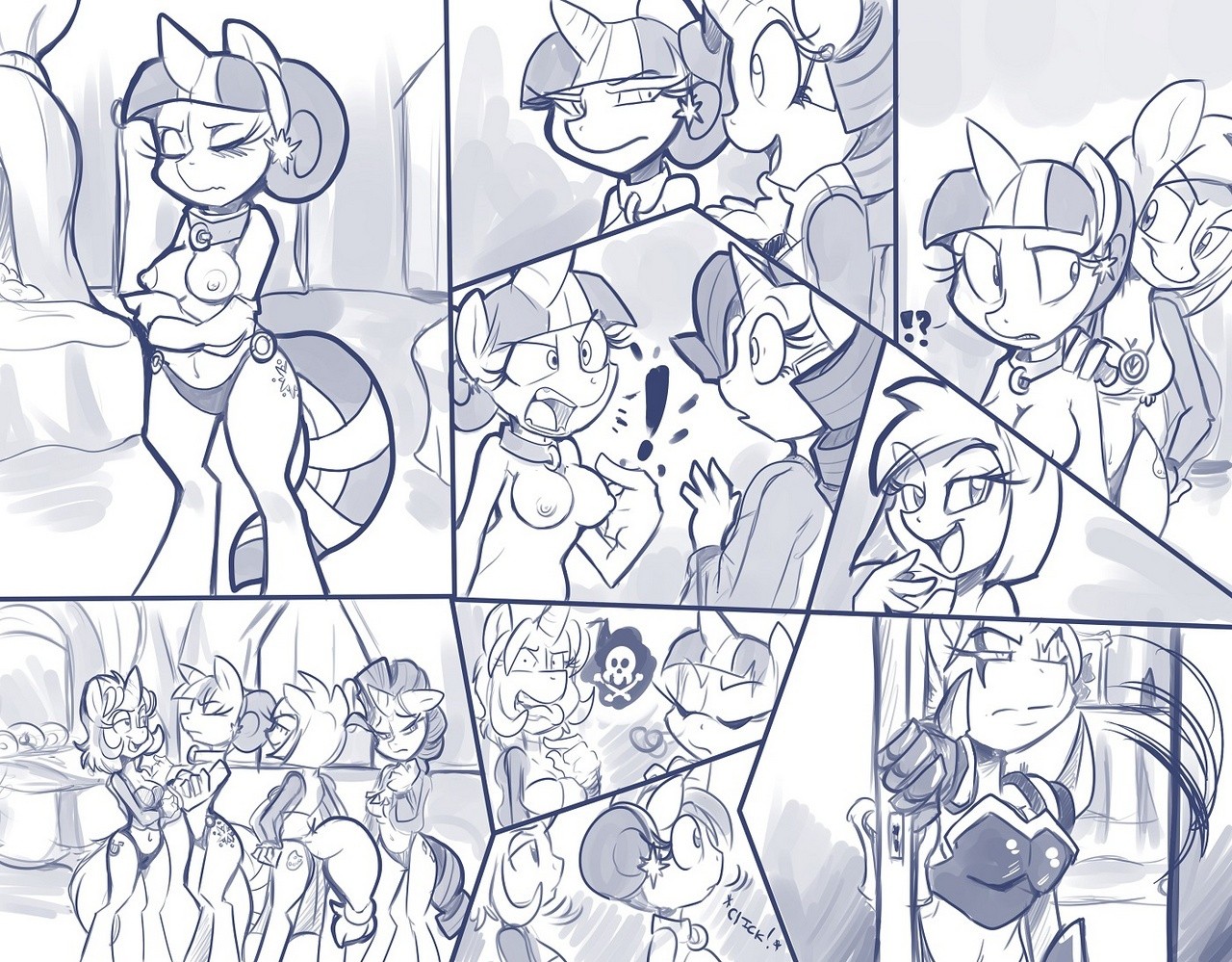 My little Slave porn comic picture 12
