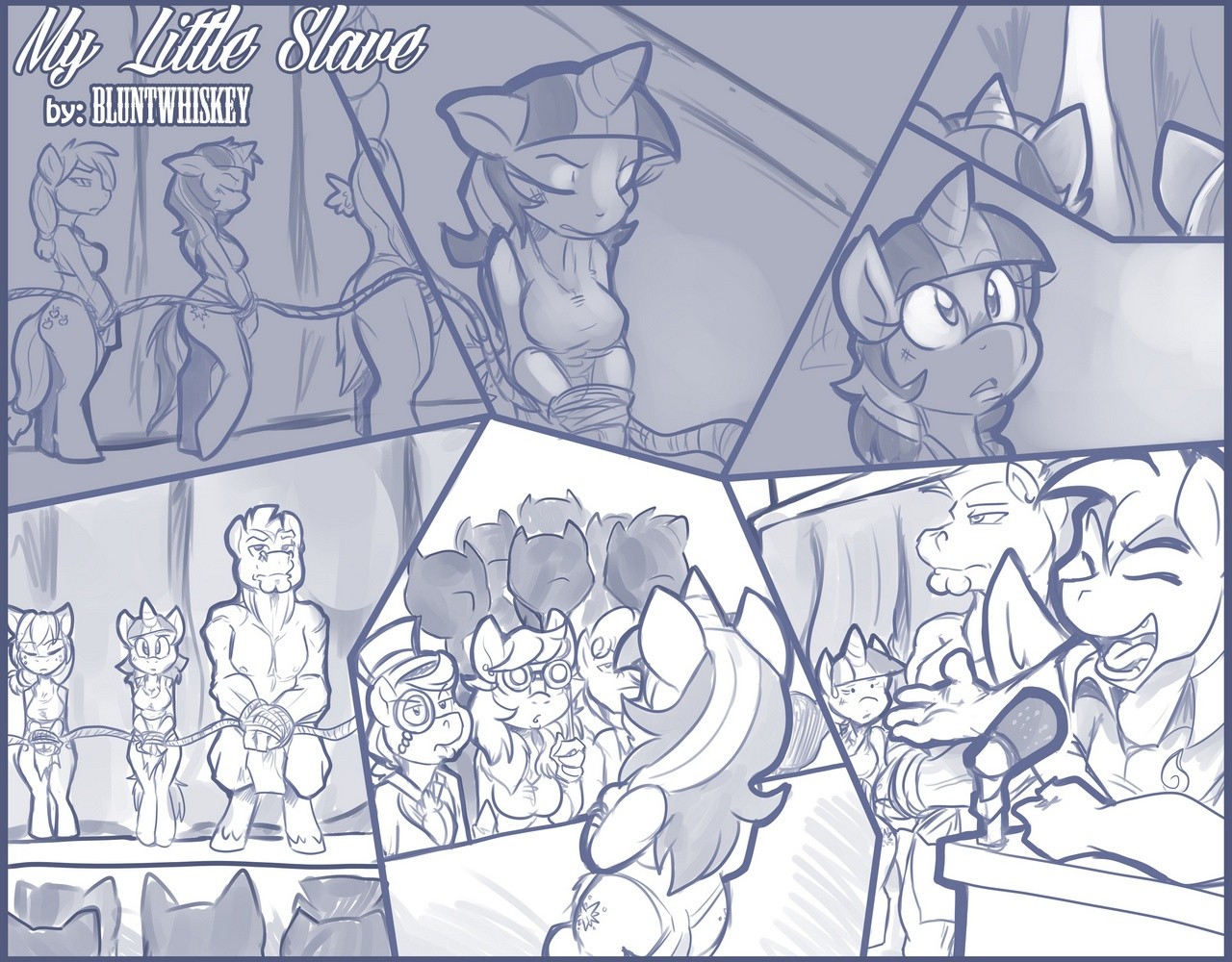 My little Slave porn comic picture 2