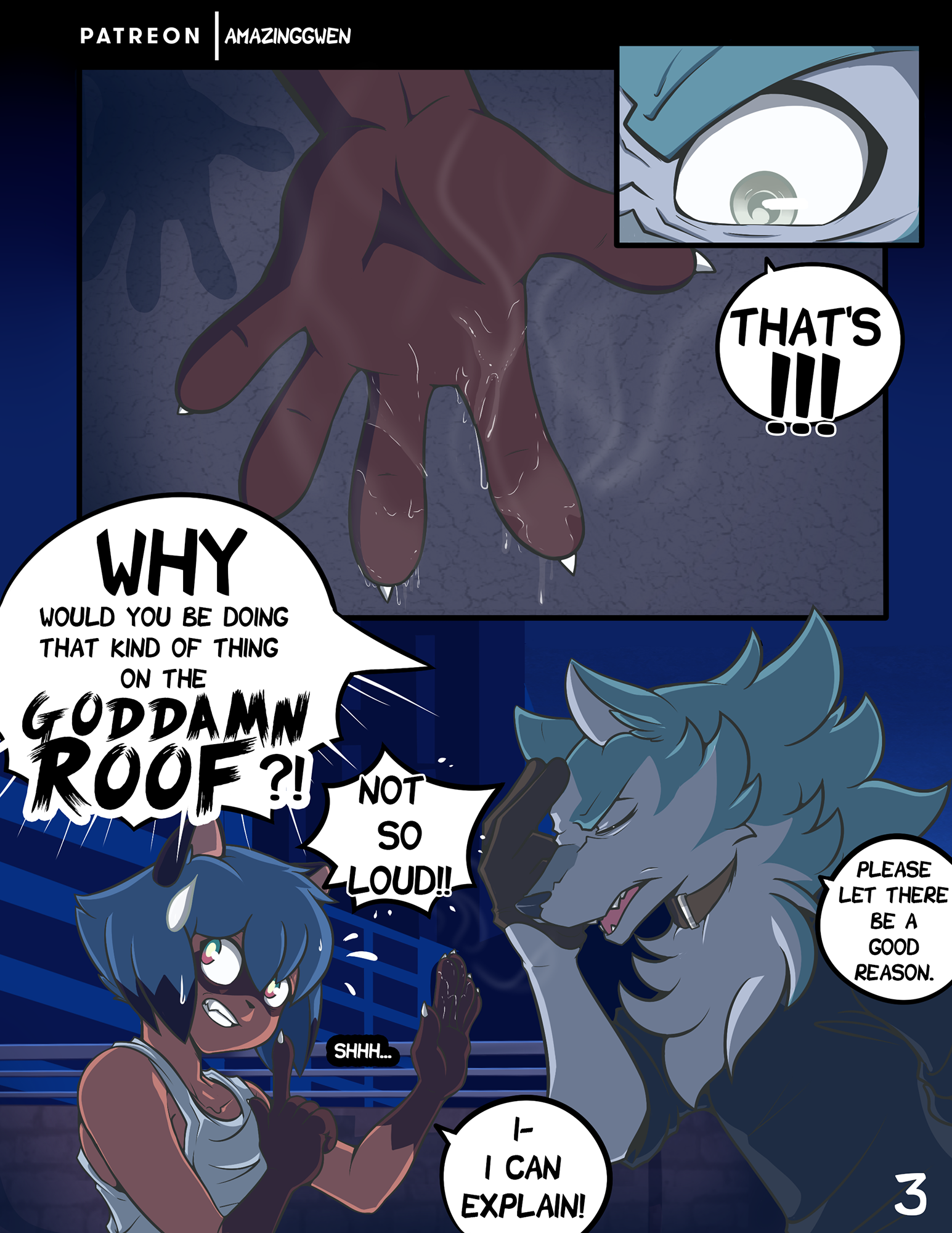 Nightlife in Animacity porn comic picture 3