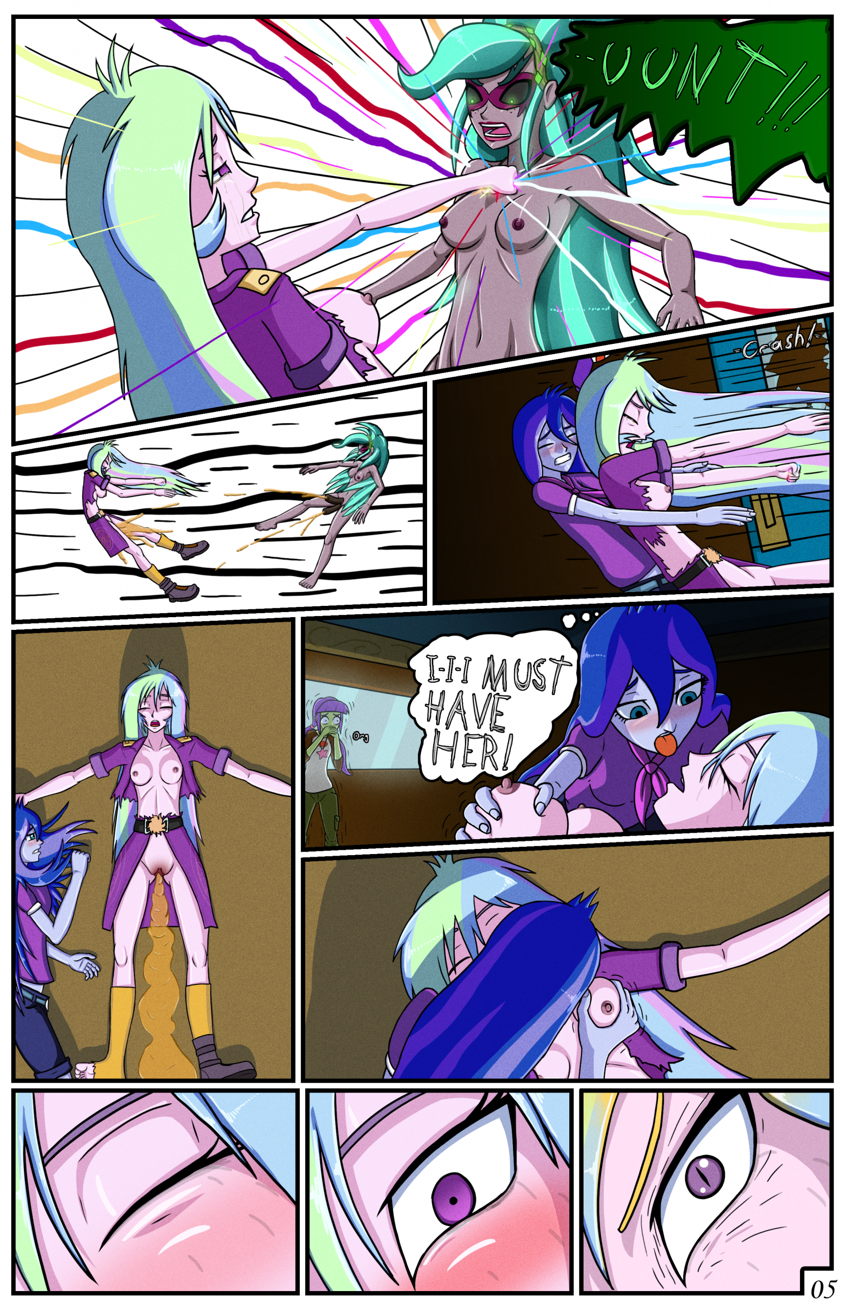 Nightmare of Everfree porn comic picture 6