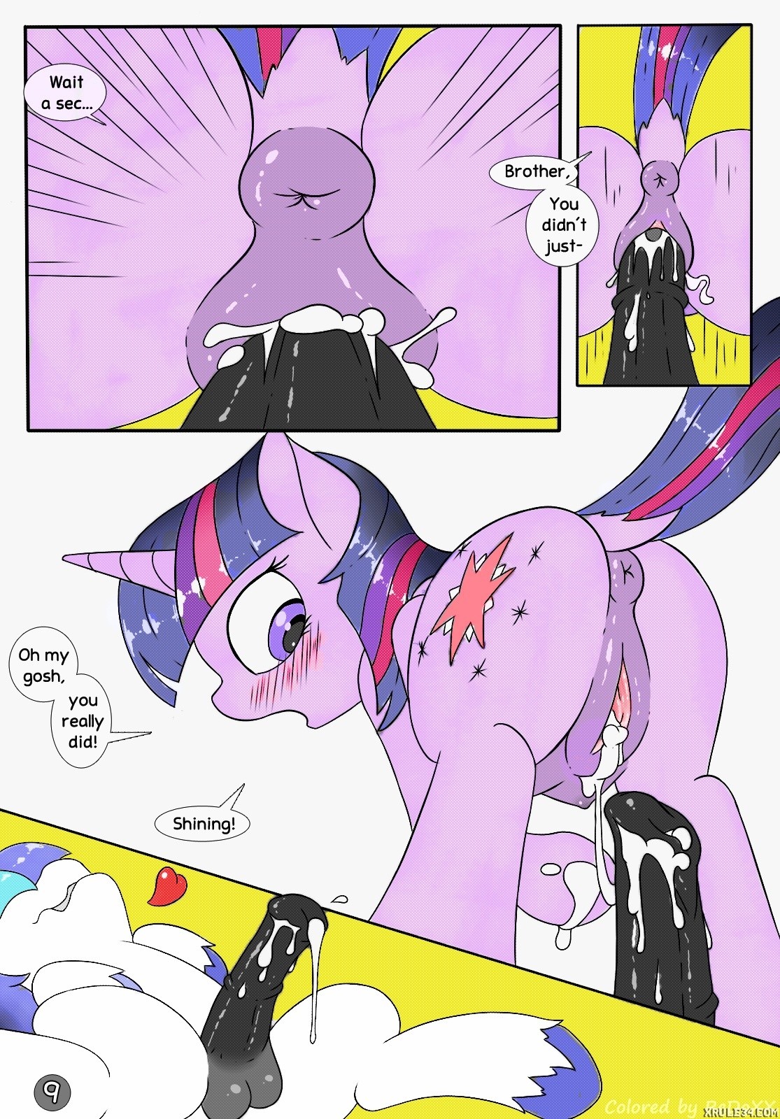 Not So Relaxing Vacation porn comic picture 9