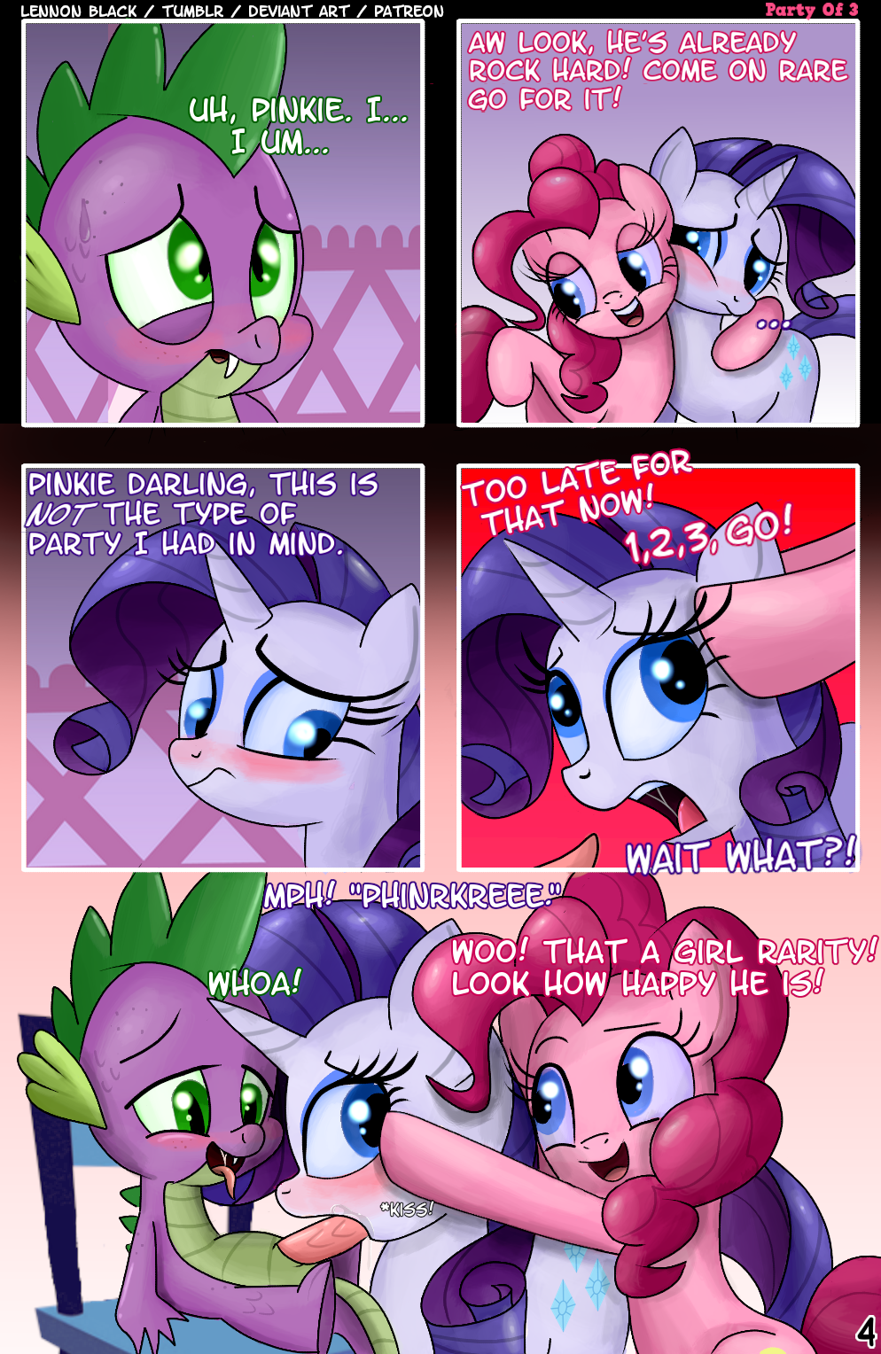 Party of 3 porn comic picture 5