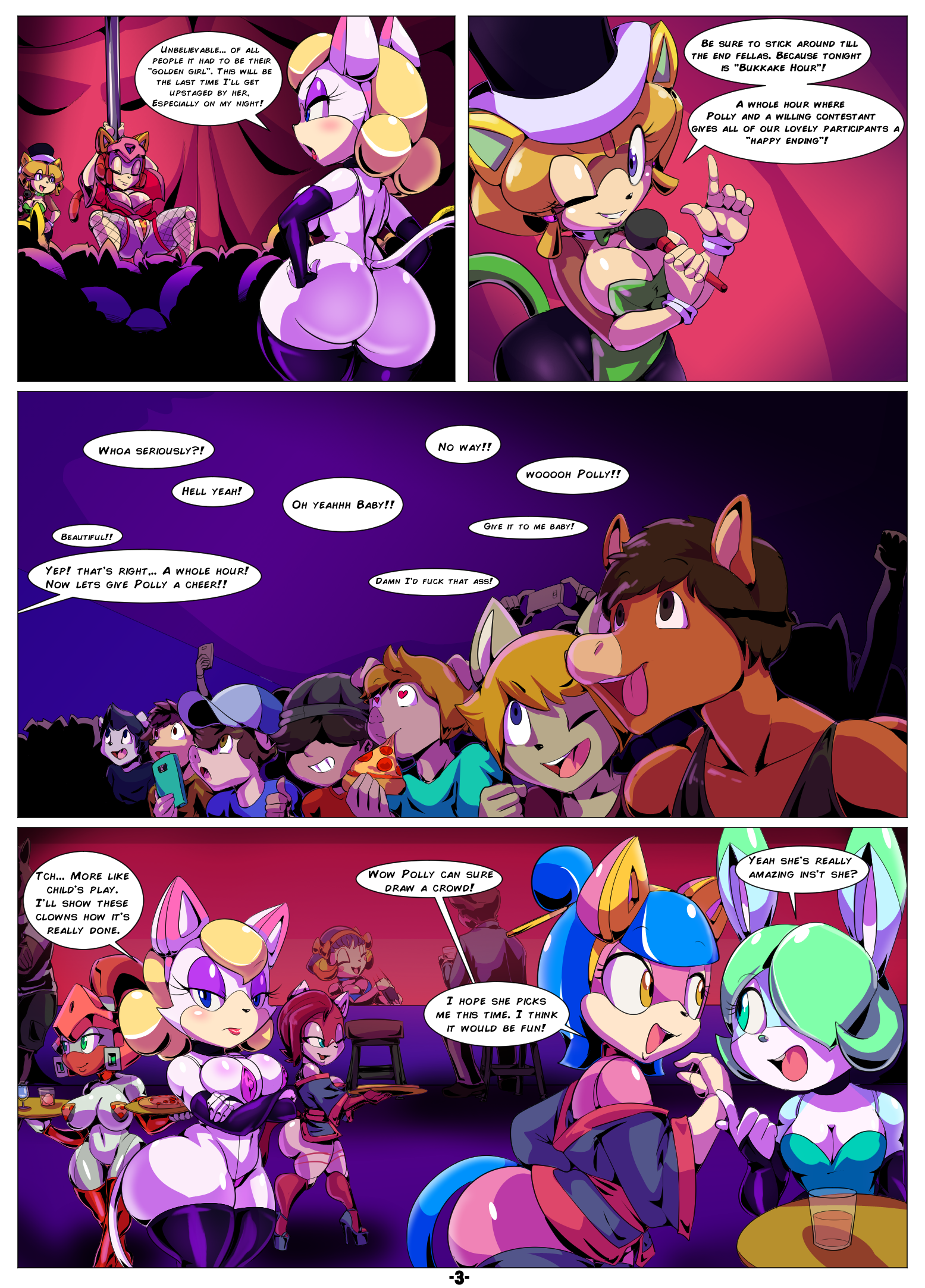 Pizza Hoes porn comic picture 4