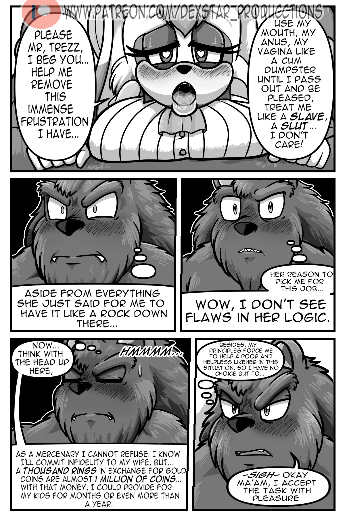 Please fuck me porn comic picture 8
