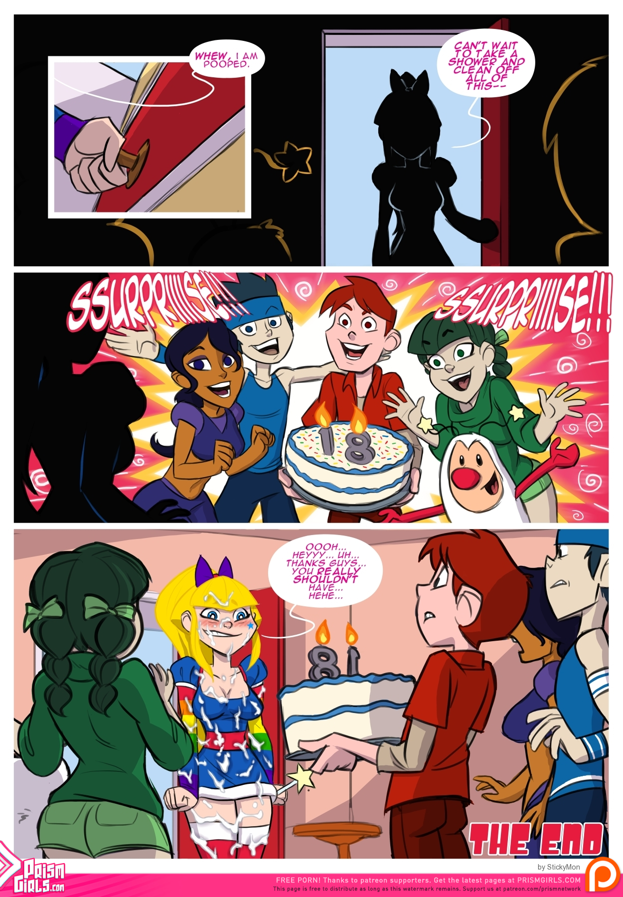 Rainbow Sprite Hunger of the Shadow Beasts porn comic picture 16