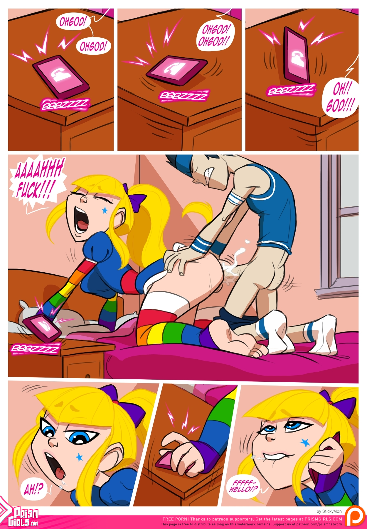 Rainbow Sprite Hunger of the Shadow Beasts porn comic picture 5