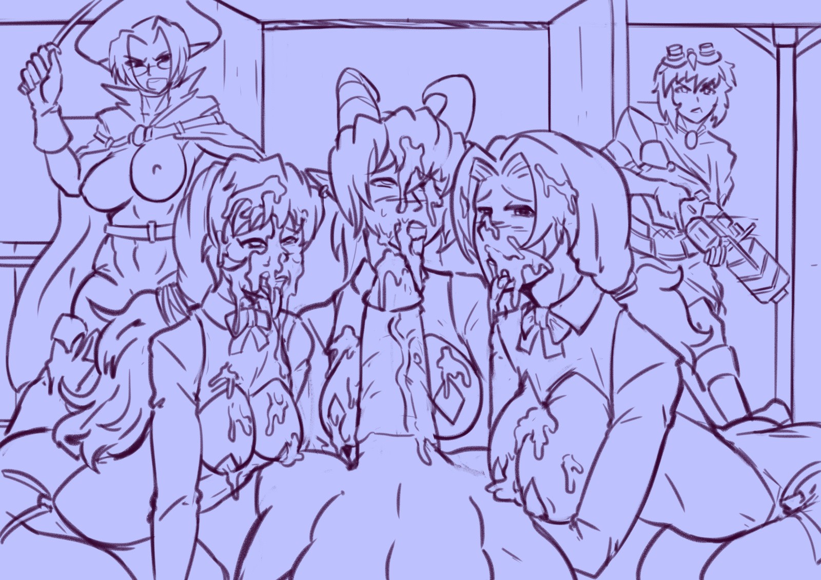 Reina and Sierra: Dungeon-Delvers of Debauchery and Degeneracy! porn comic picture 22