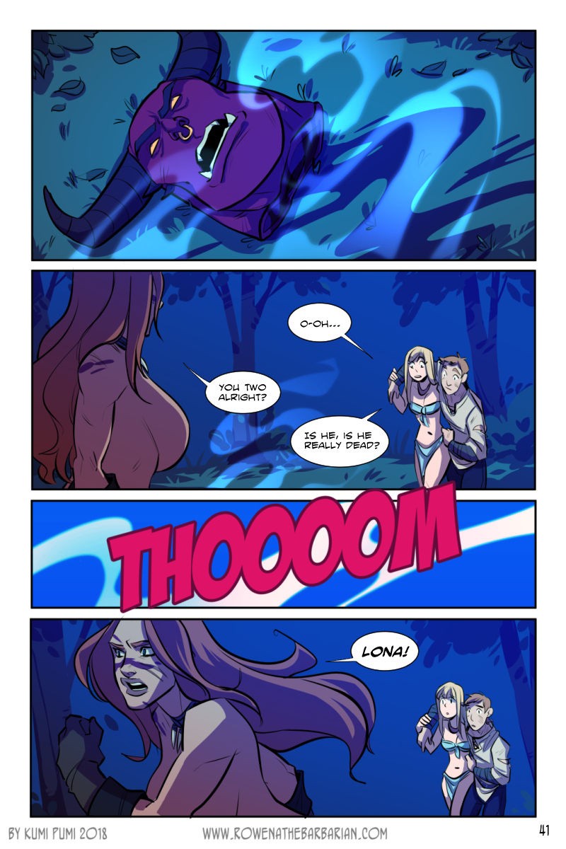 Rowena the Barbarian porn comic picture 43