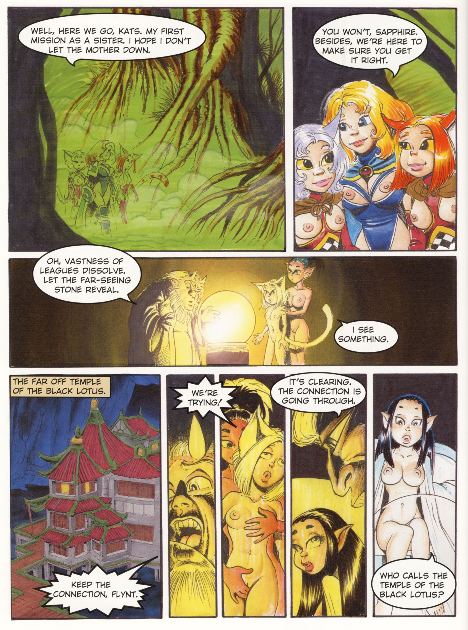 Saphire Vol.2 porn comic picture 11