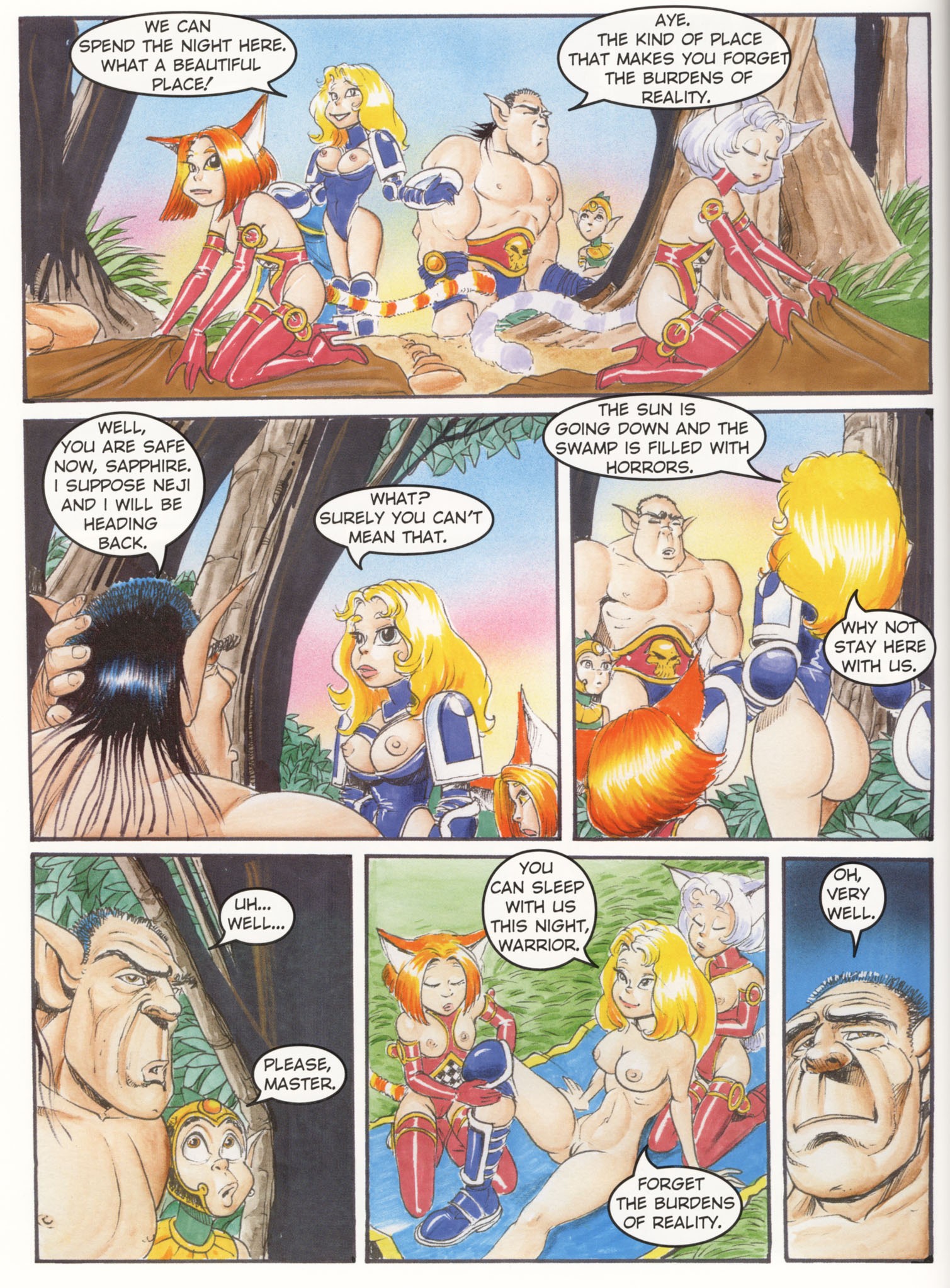 Saphire Vol.2 porn comic picture 35