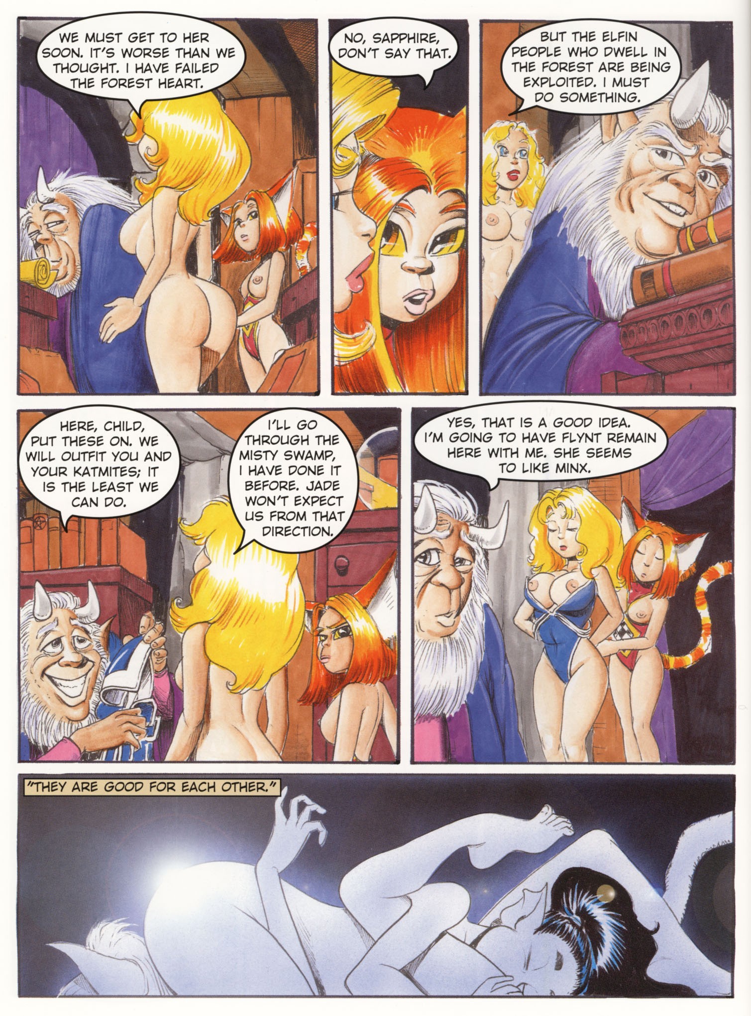 Saphire Vol.2 porn comic picture 9