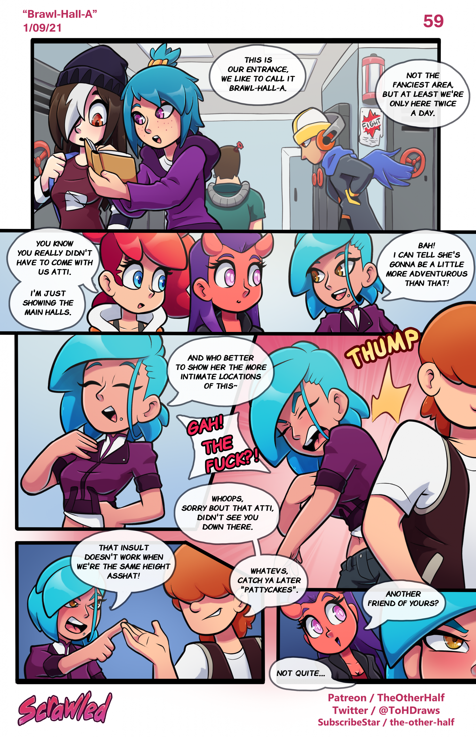 Scrawled porn comic picture 60