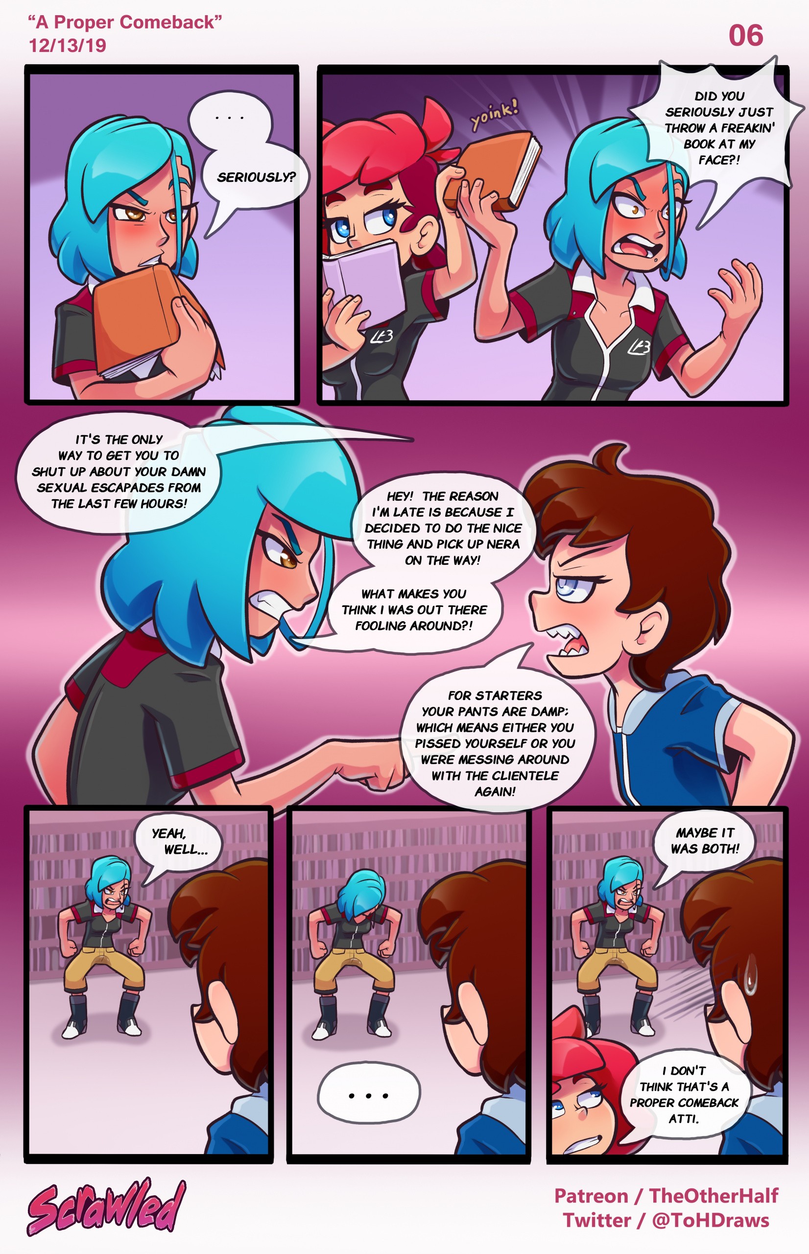 Scrawled porn comic picture 7