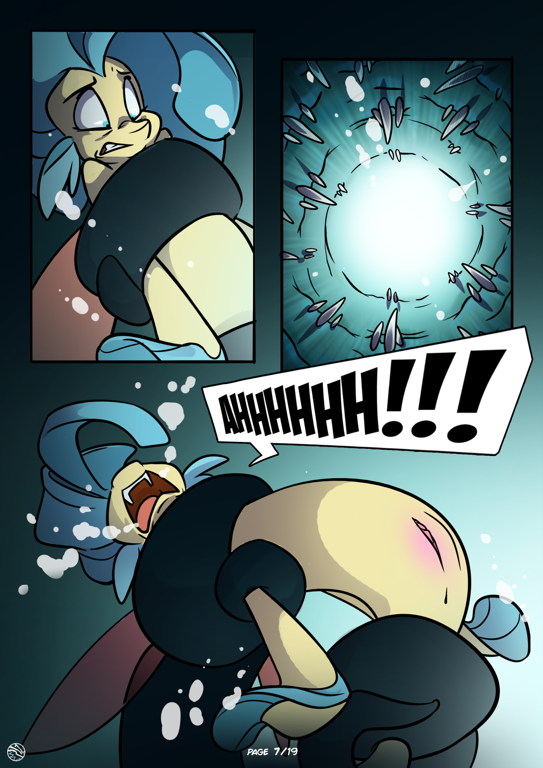 Sea shells porn comic picture 7