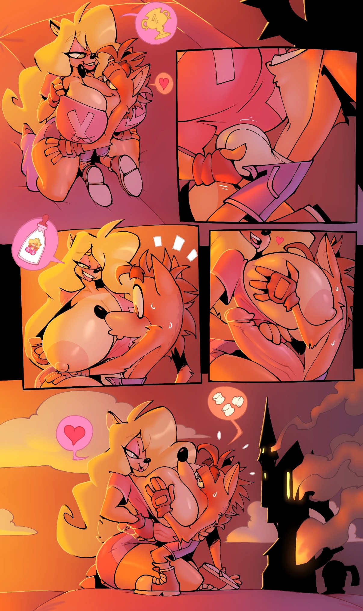 Secret Ending porn comic picture 3