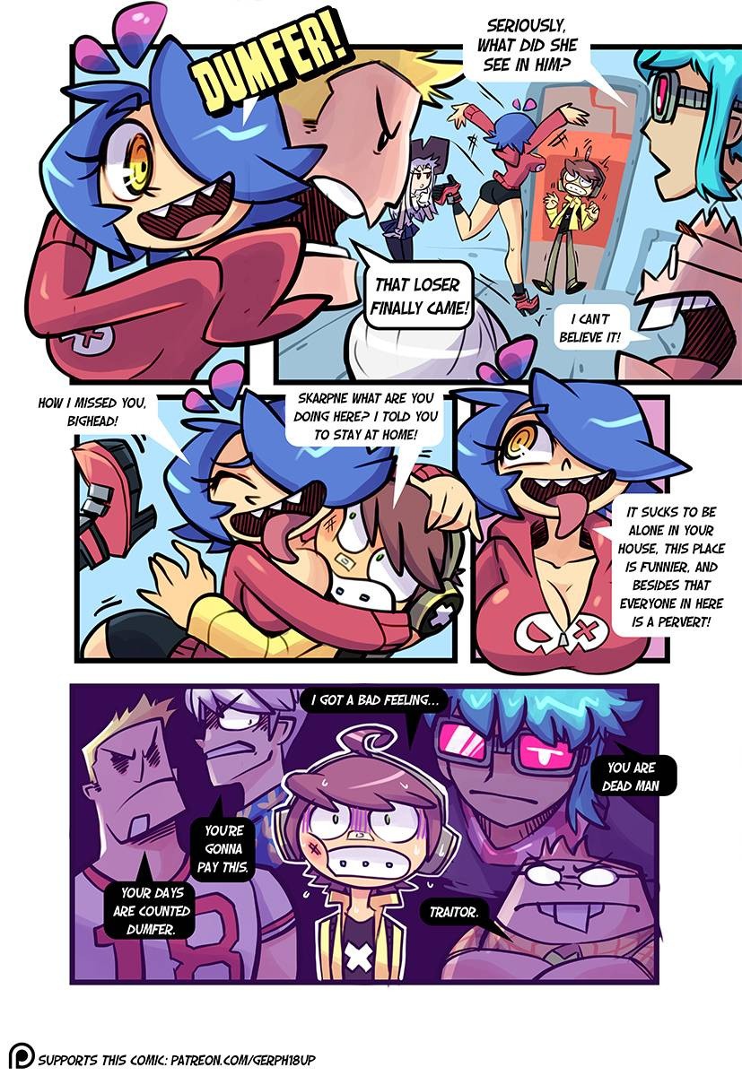 SkarpWorld 2: Milk cow porn comic picture 10