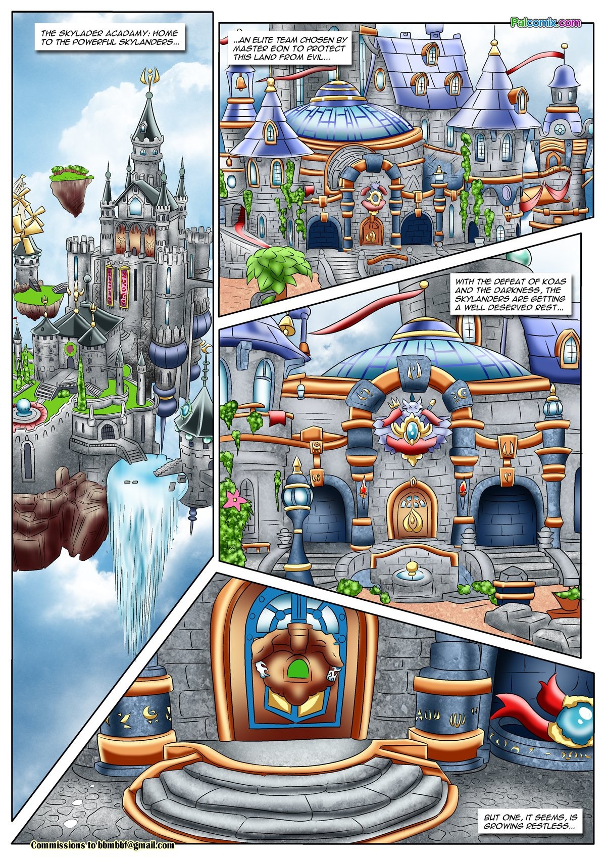 Skylanders Sex Squad porn comic picture 2