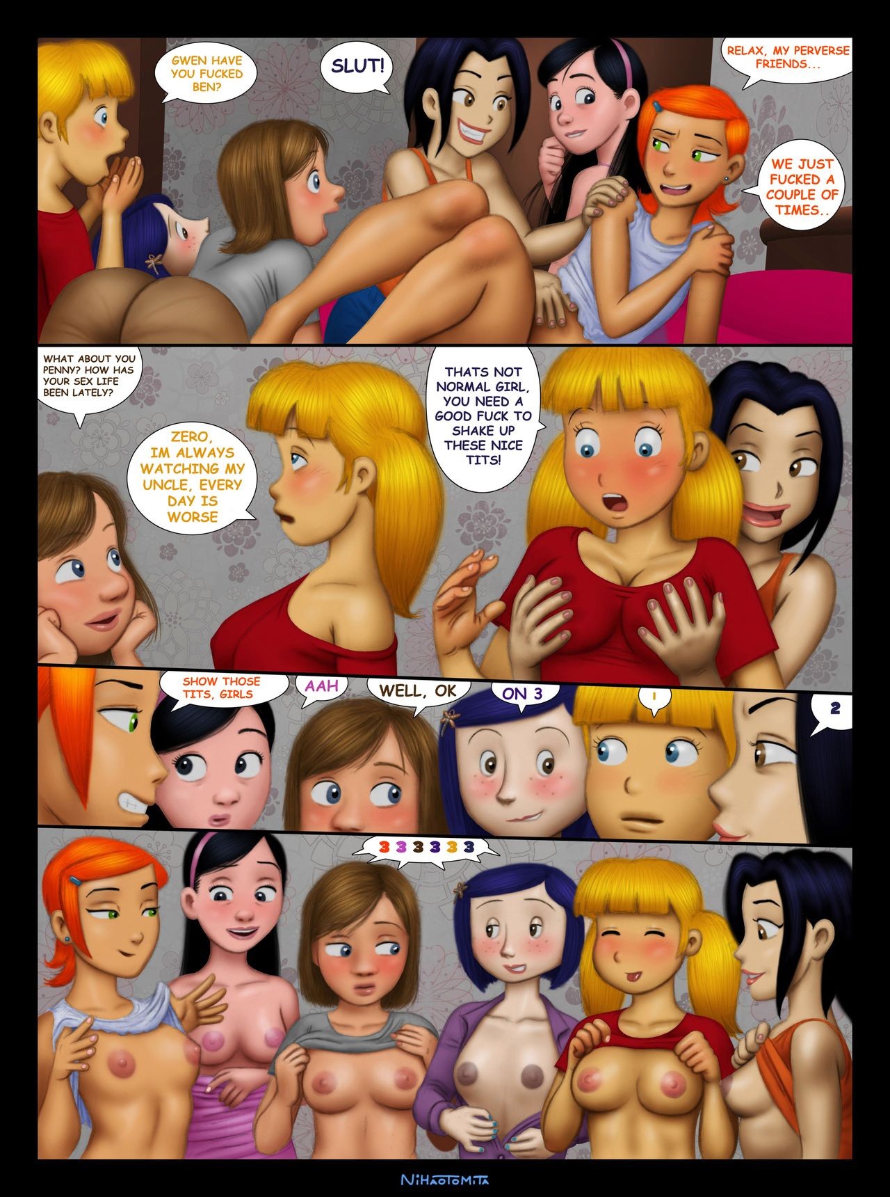 Slumber Night porn comic picture 2