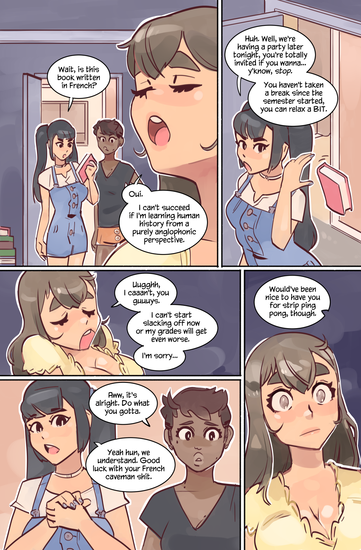 Study Break porn comic picture 3