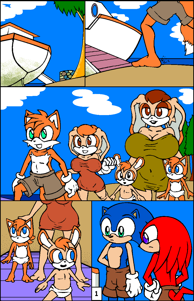 Tails Mishap Sailing porn comic picture 2