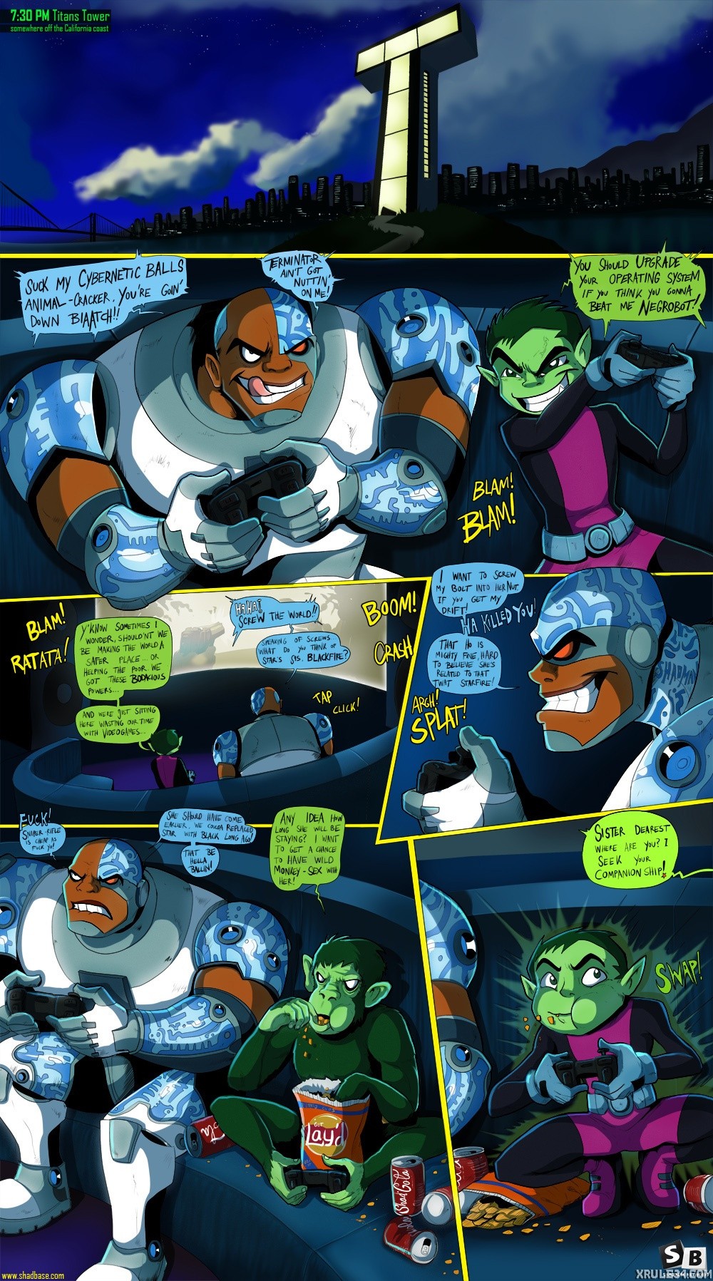 Teen Titans Go! Fuck porn comic picture 3
