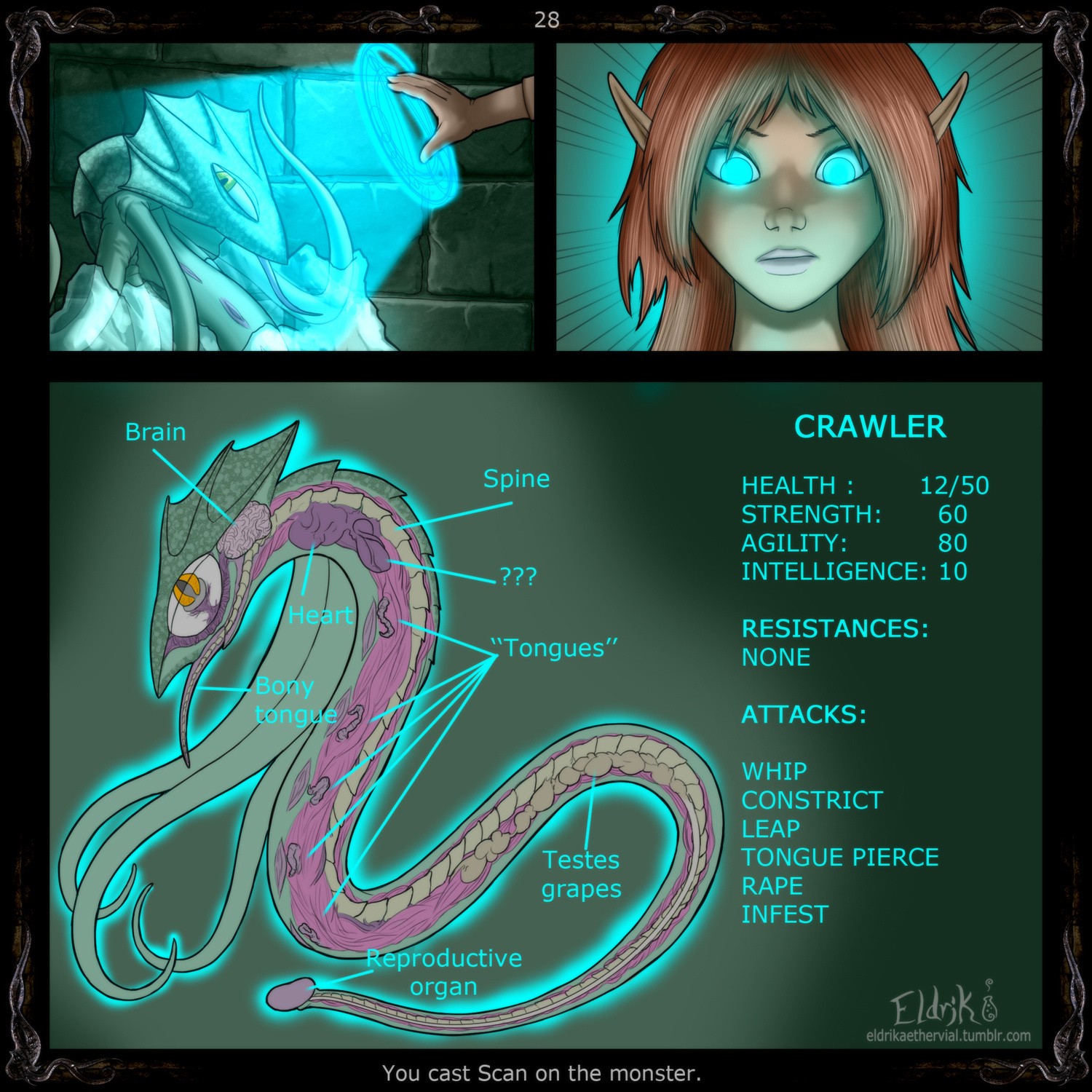 Tentacle Dungeon porn comic picture 29