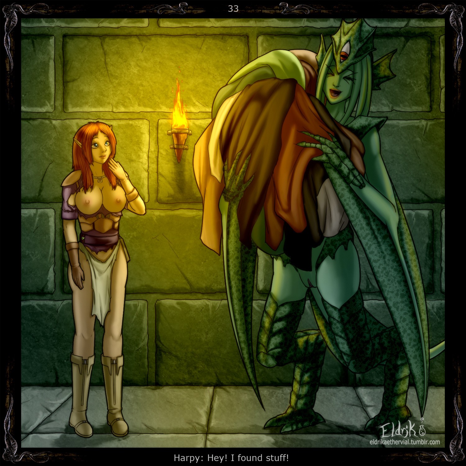 Tentacle Dungeon porn comic picture 34