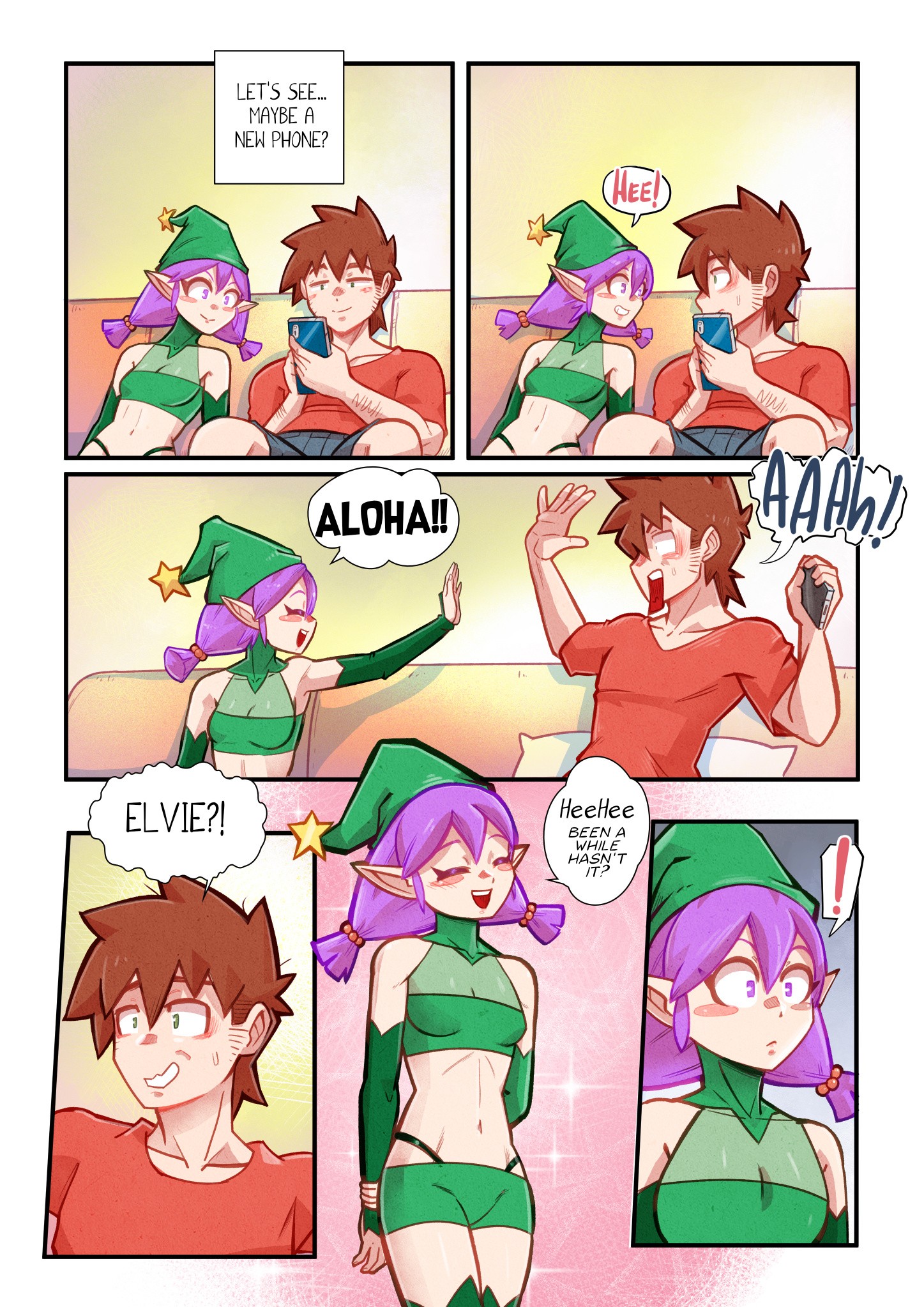 The Christmas Three - 3 Days of Christmas porn comic picture 4
