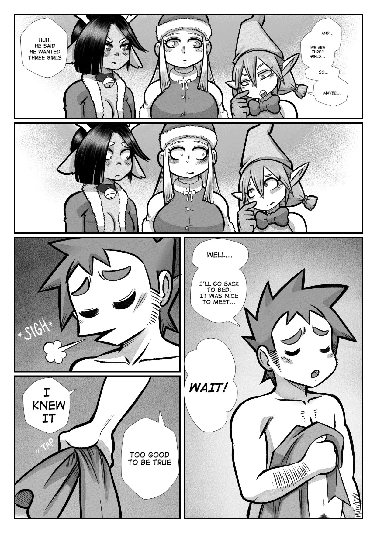The Christmas Three porn comic picture 13