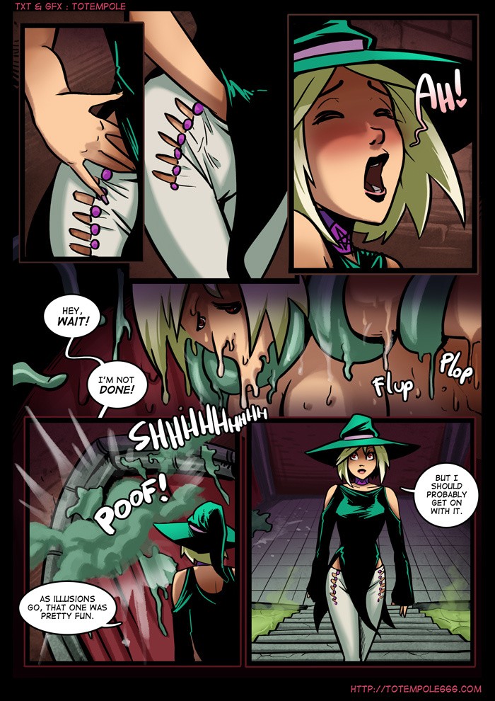 The Cummoner 09: Swallowing Dark porn comic picture 10