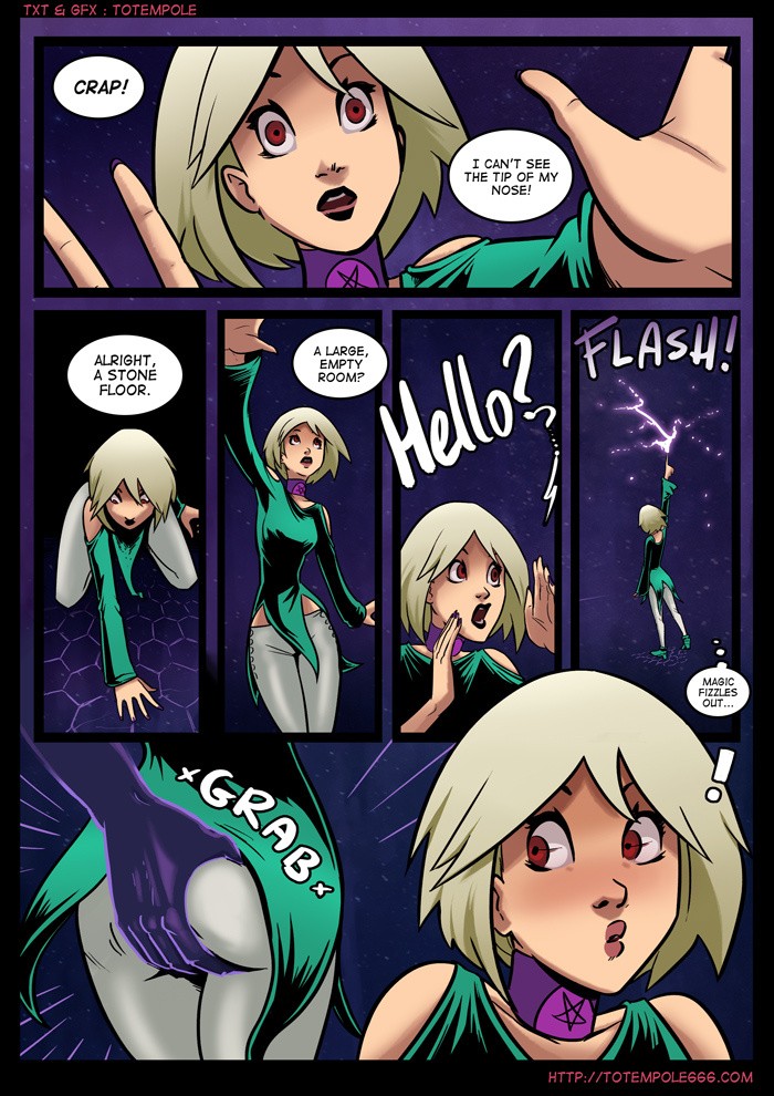 The Cummoner 09: Swallowing Dark porn comic picture 13