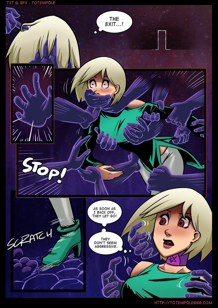 The Cummoner 09: Swallowing Dark porn comic picture 15