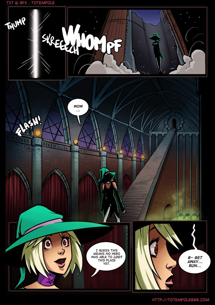 The Cummoner 09: Swallowing Dark porn comic picture 7