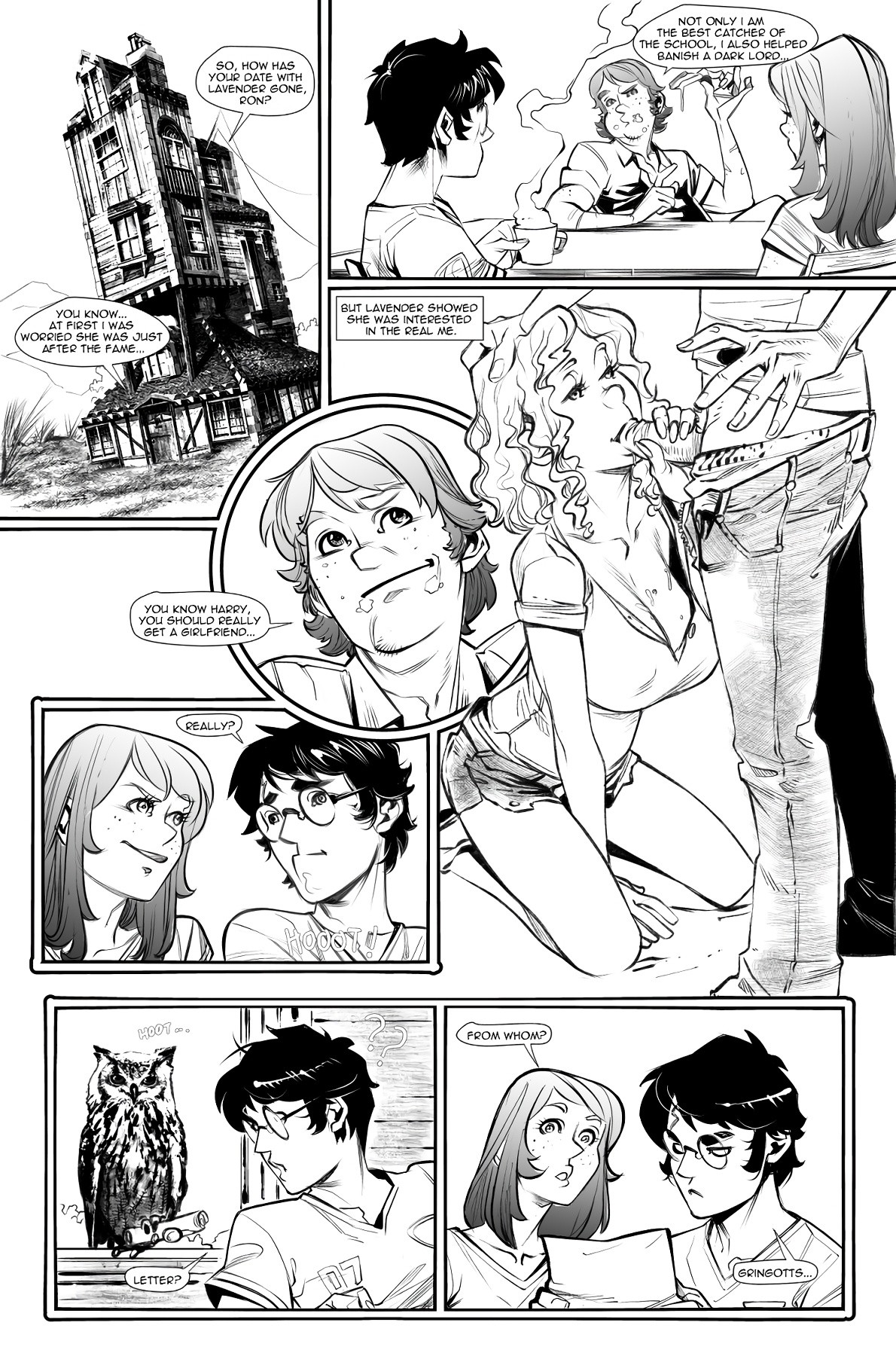 The Harry Potter Experiment 5 porn comic picture 2