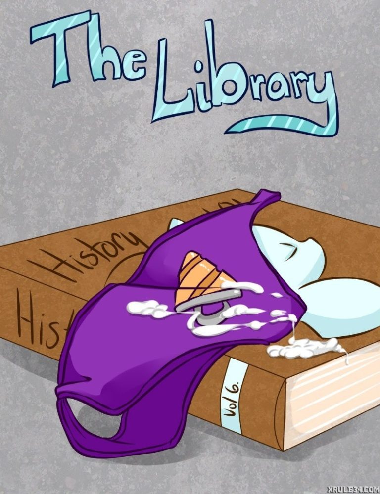 The Library porn comic picture 1