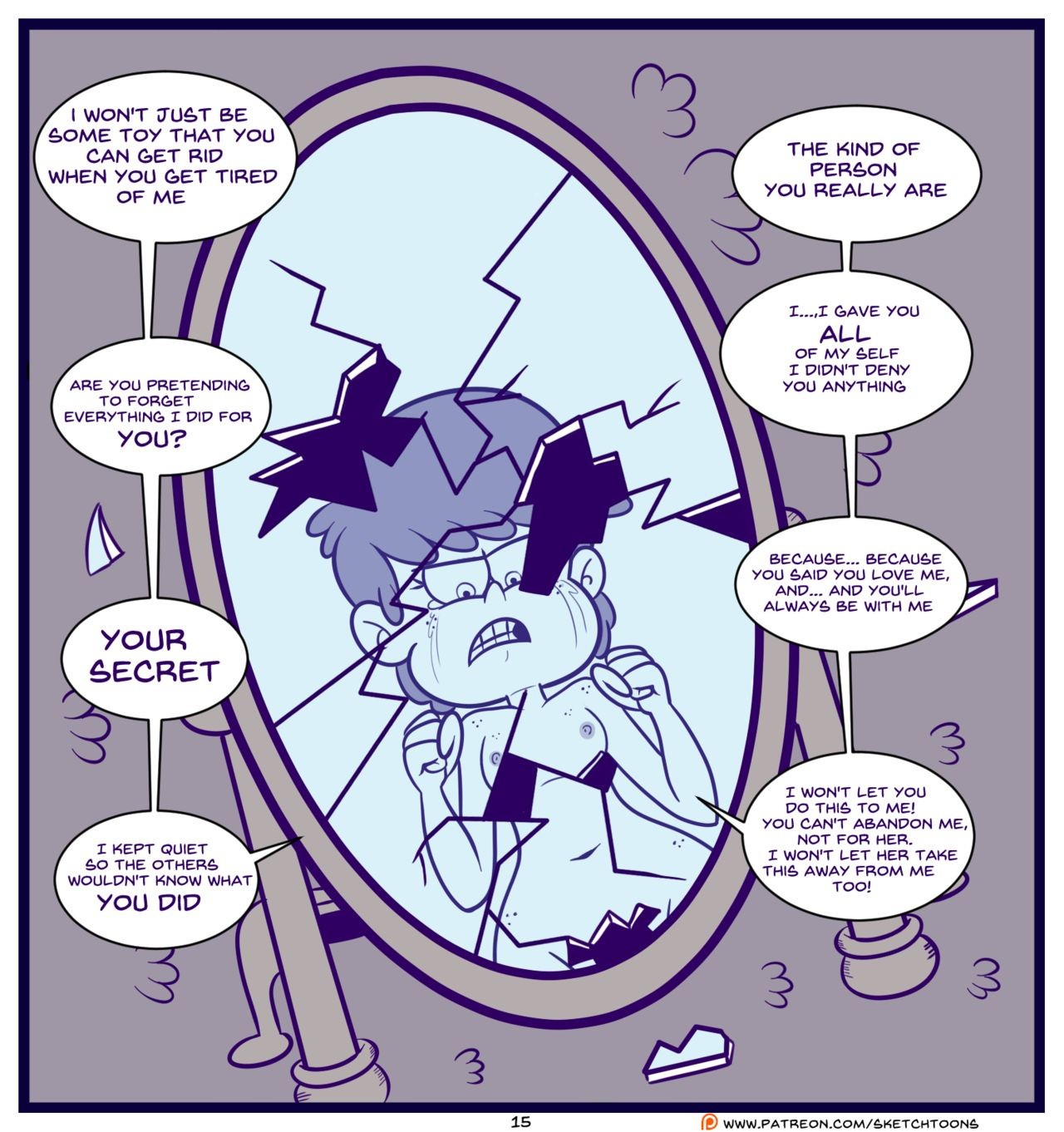 The secret porn comic picture 17