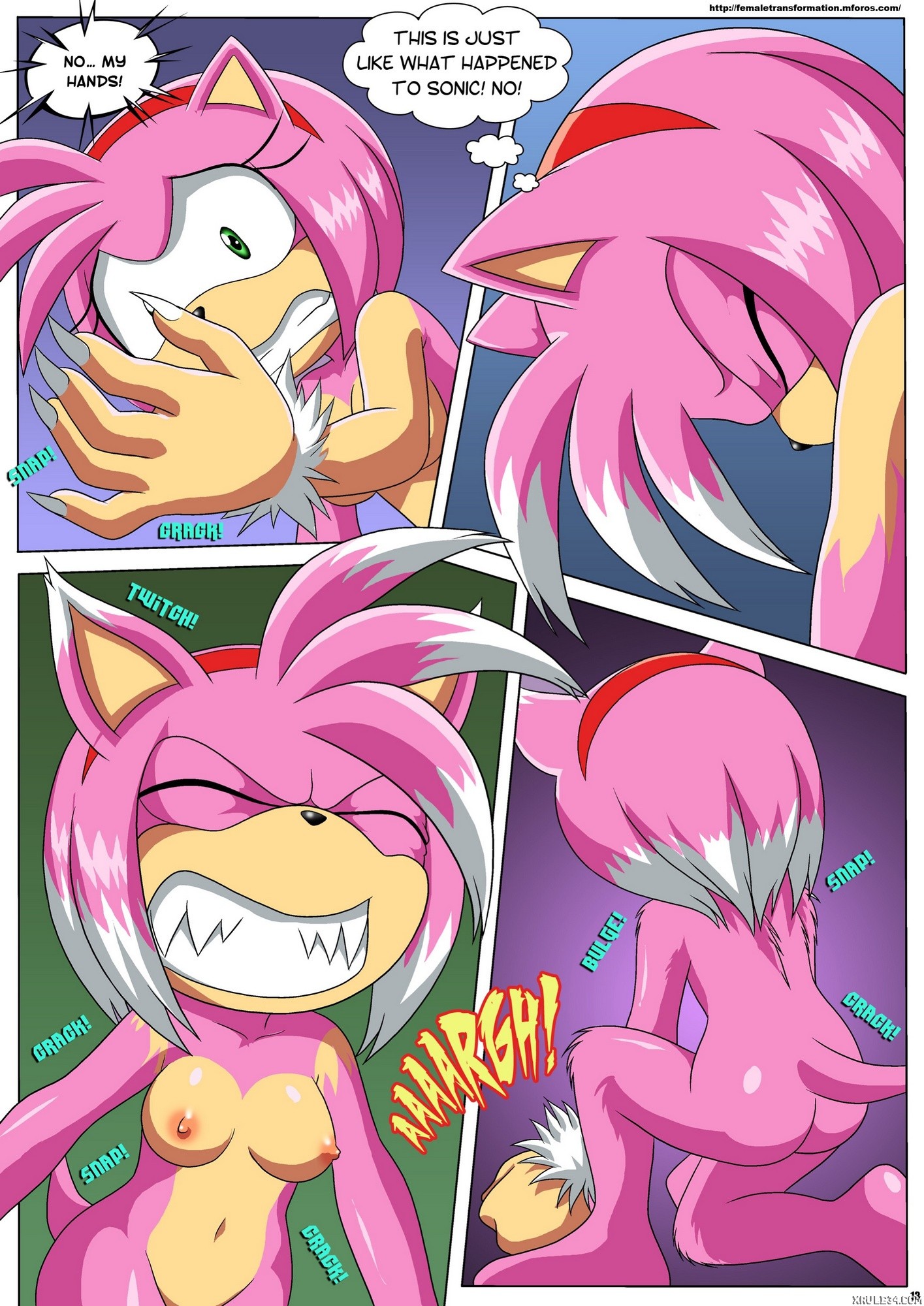 The Werehog porn comic picture 14
