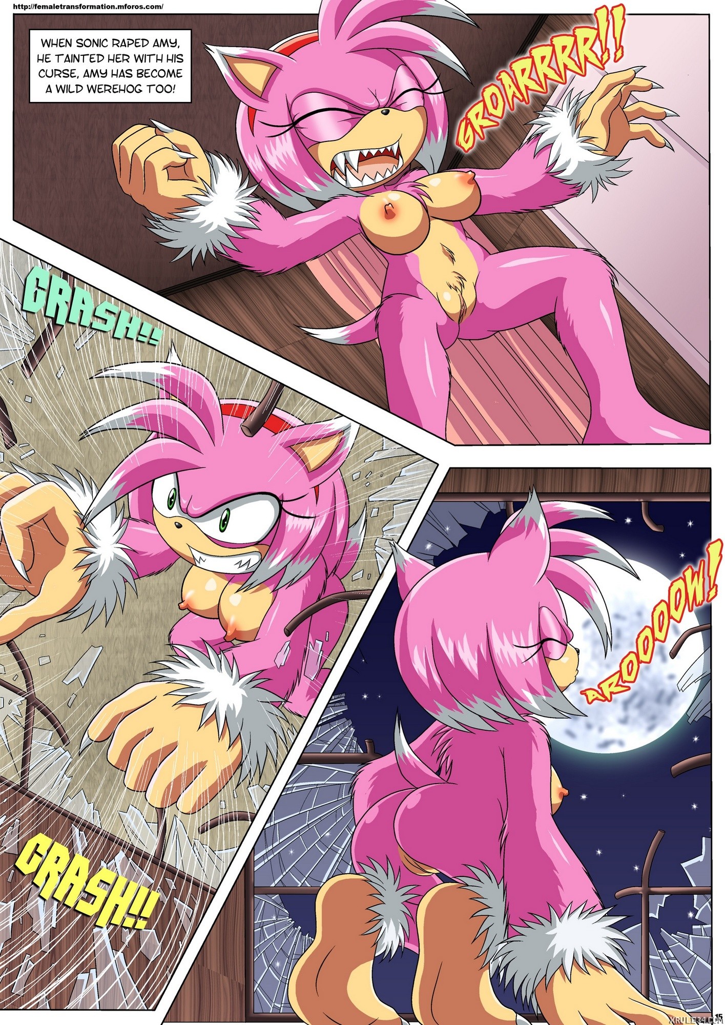 The Werehog porn comic picture 16
