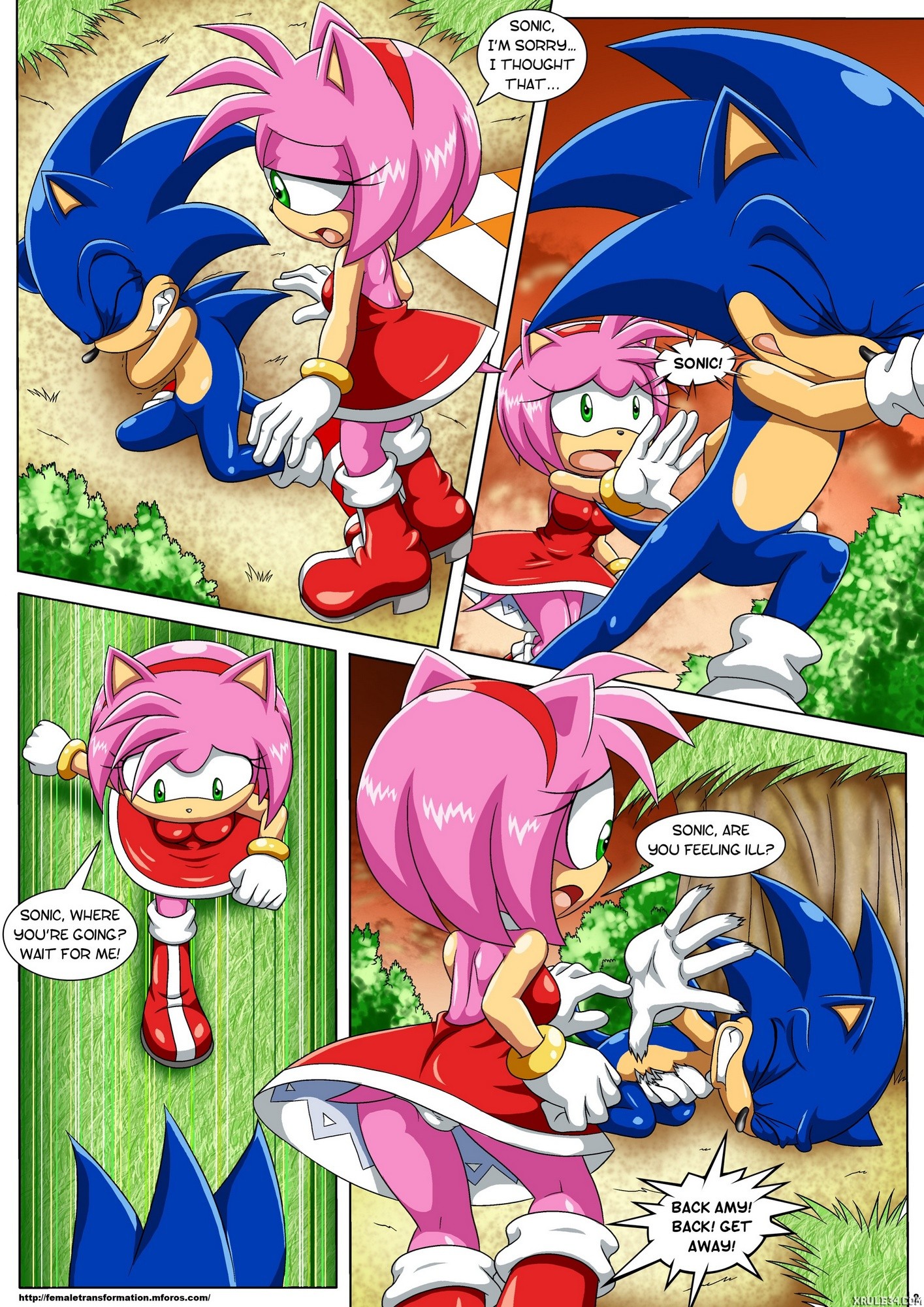 The Werehog porn comic picture 3