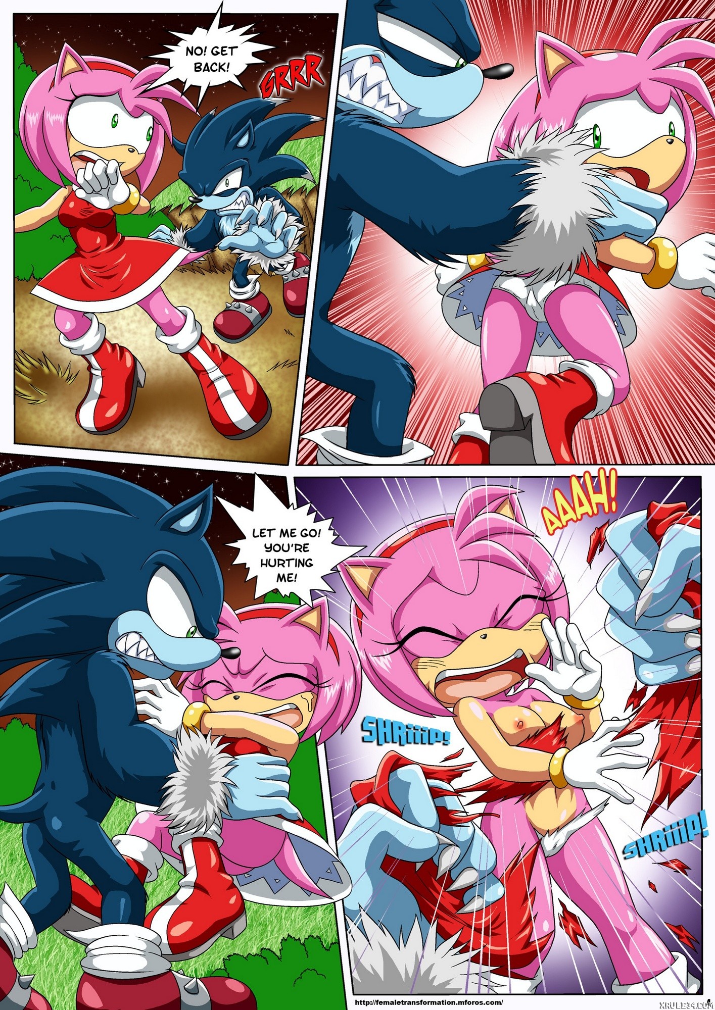 The Werehog porn comic picture 5