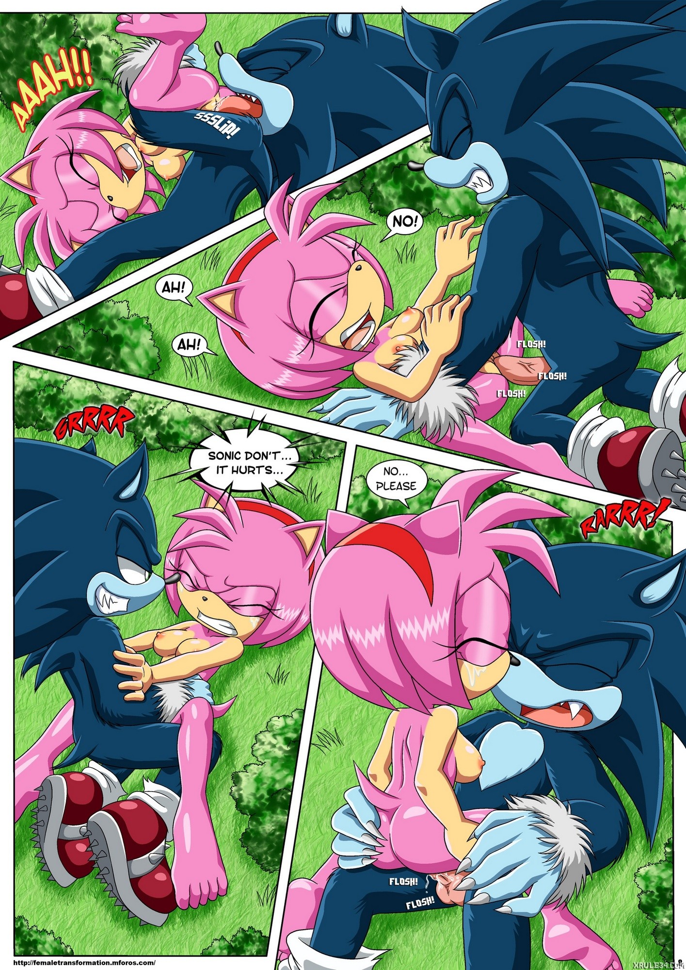 The Werehog porn comic picture 9