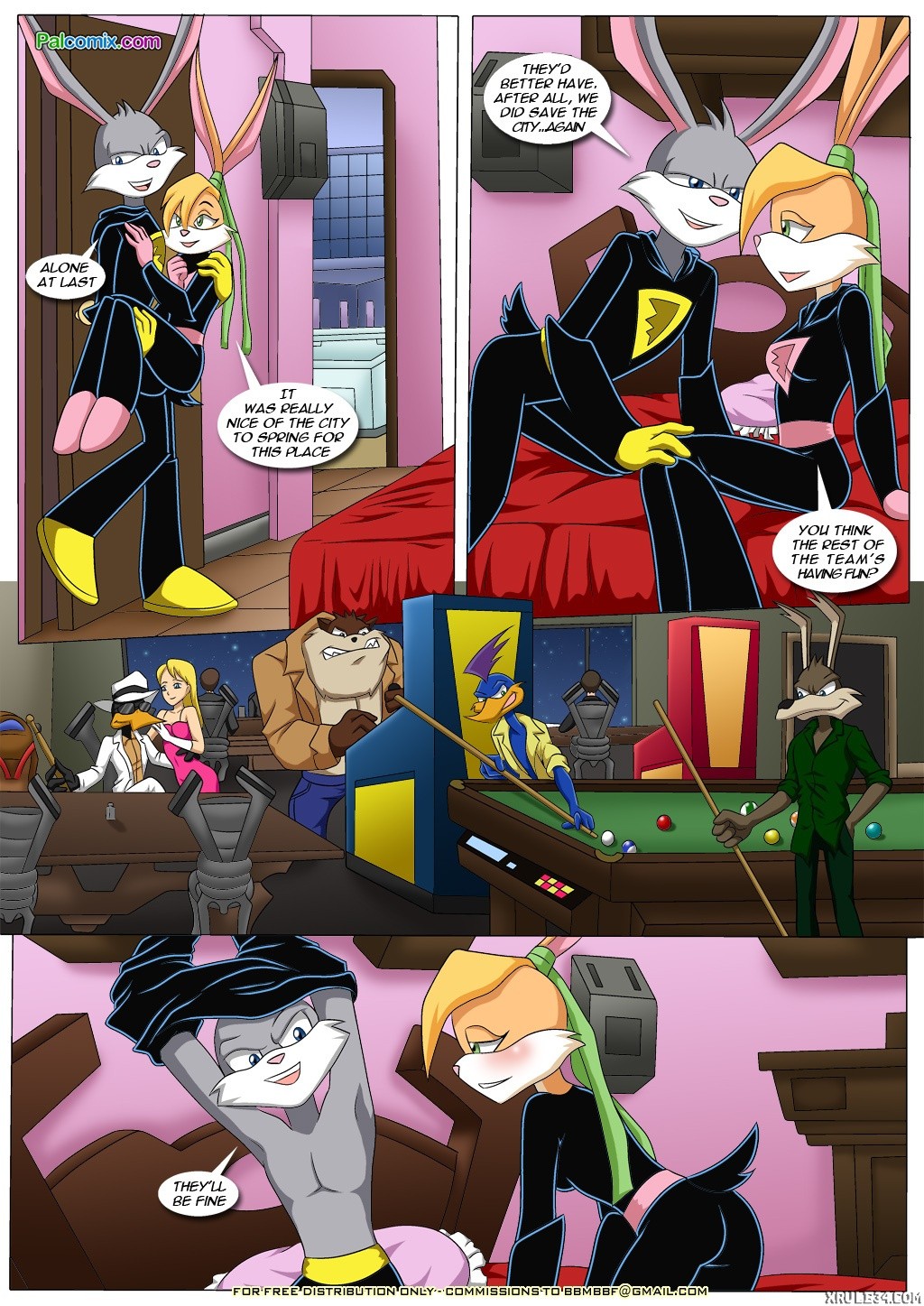 Time-Crosses Bunnies 2 porn comic picture 3