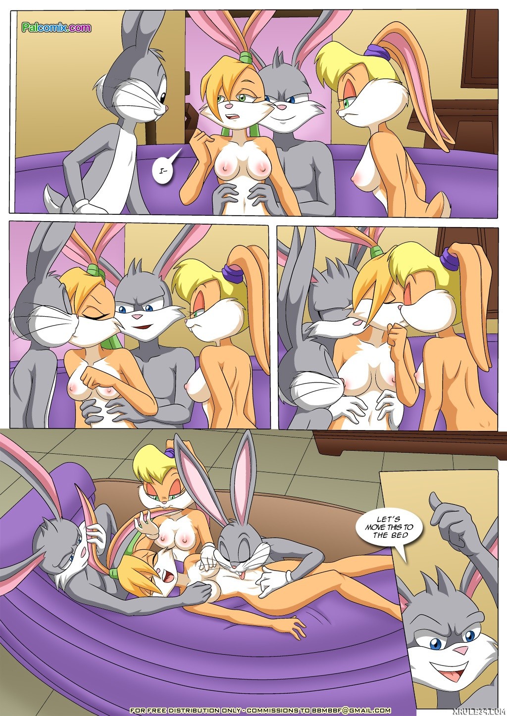 Time-Crosses Bunnies 2 porn comic picture 8