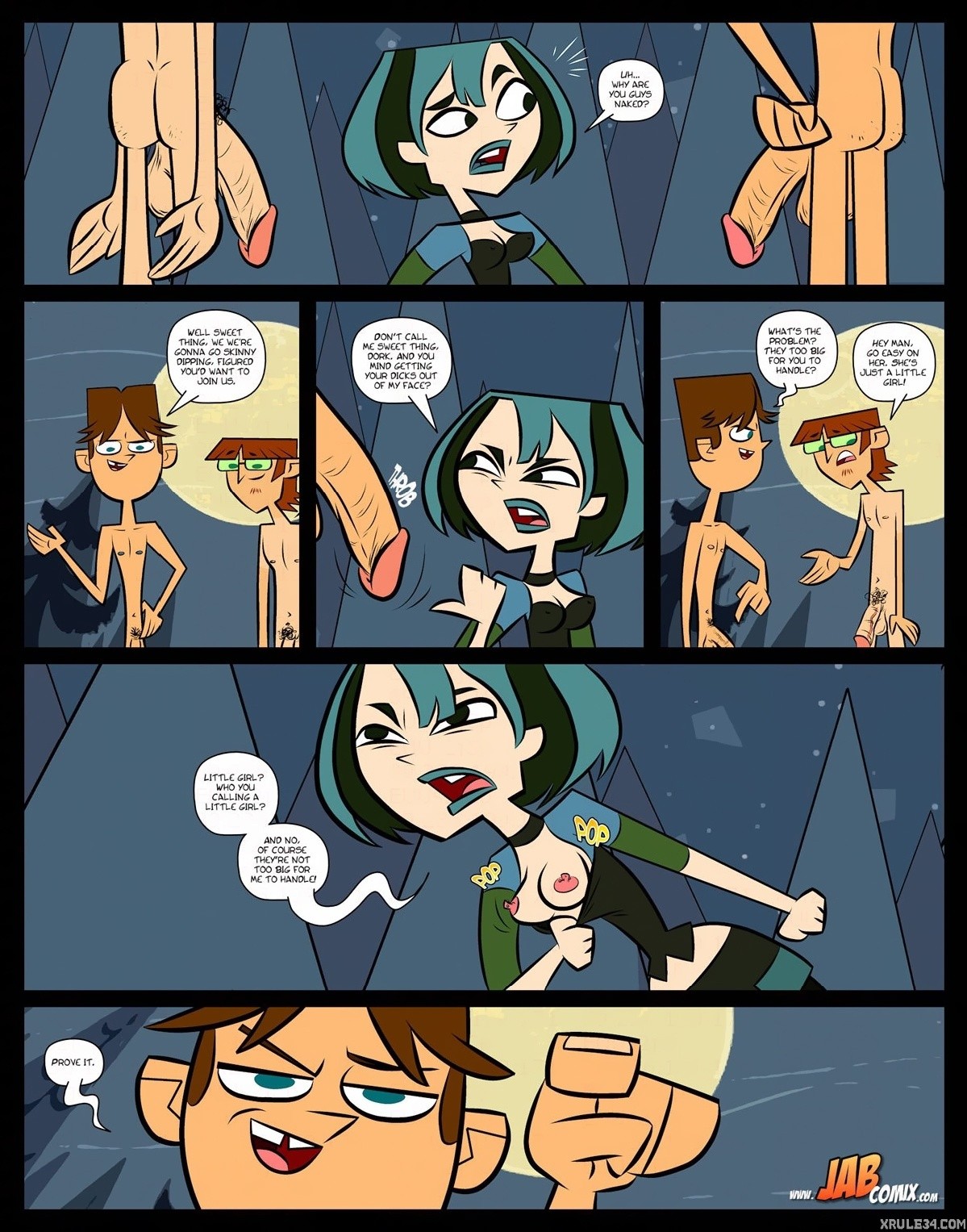 Total Fucking Drama porn comic picture 4