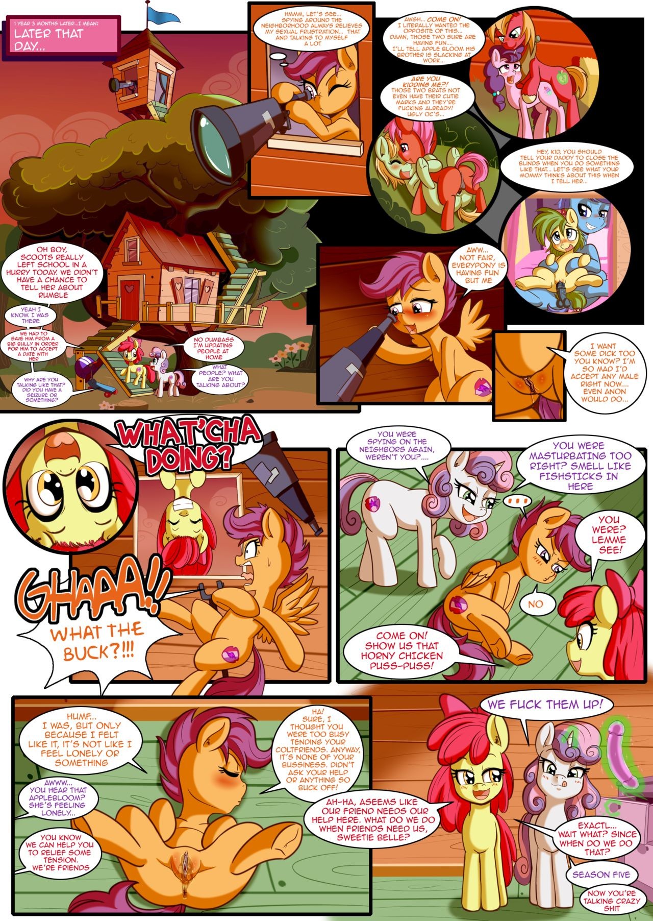 Triple Date porn comic picture 6